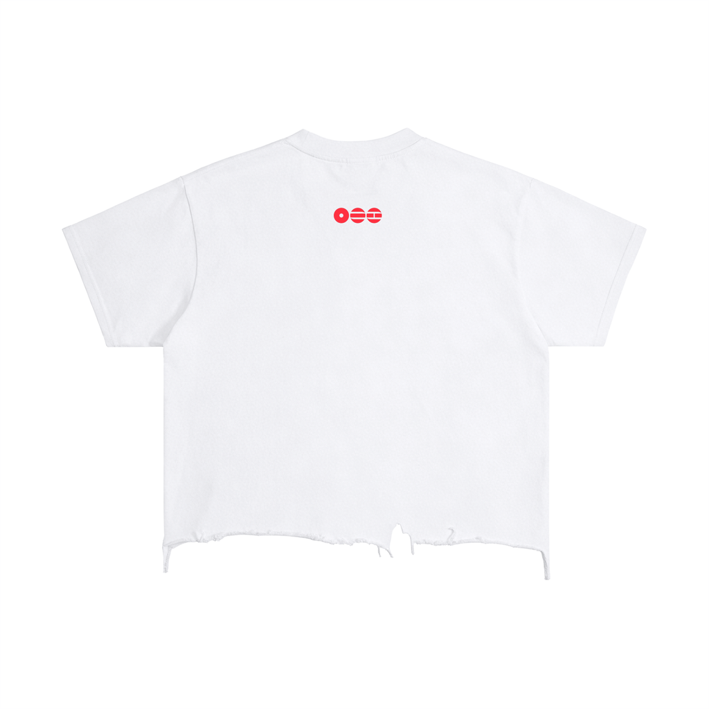 BTS ARIRANG S/S Boxy Distressed
Hem T-Shirt (Suga)