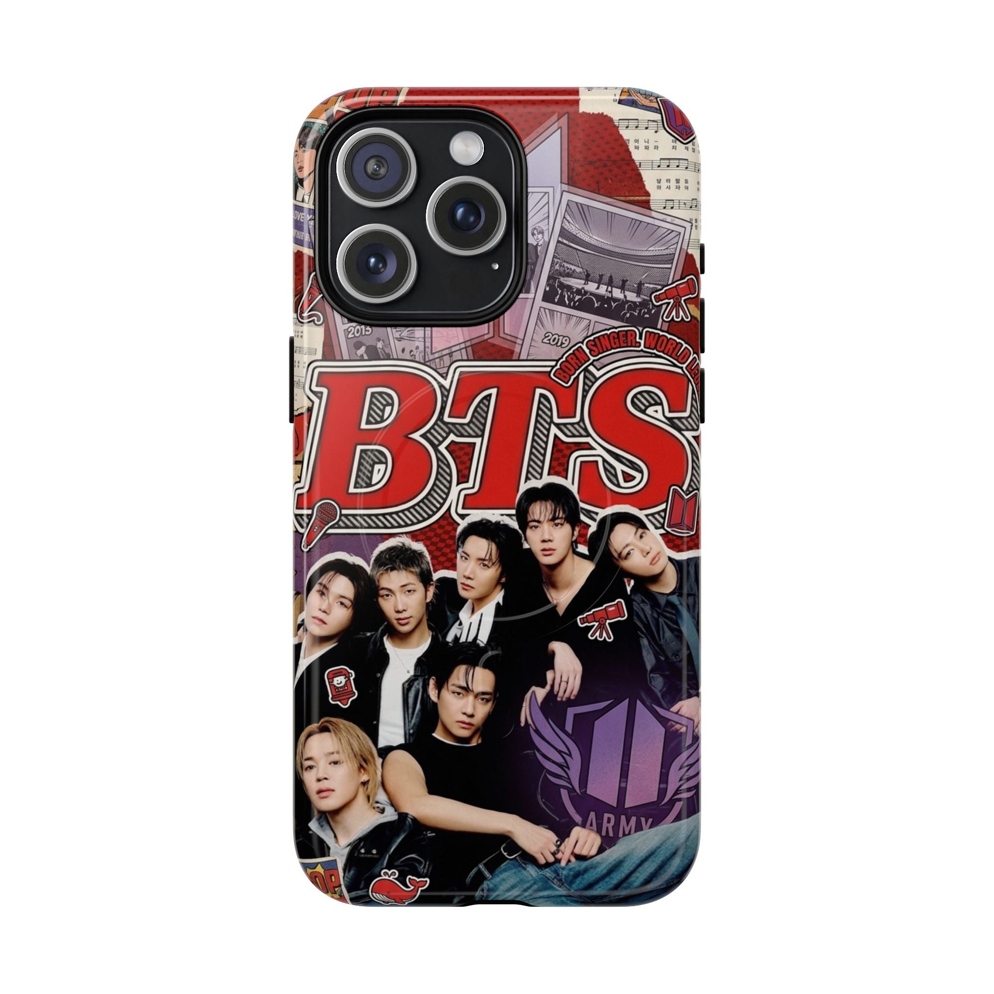 BTS Rolling Stone IPhone Tough Magnetic Cases