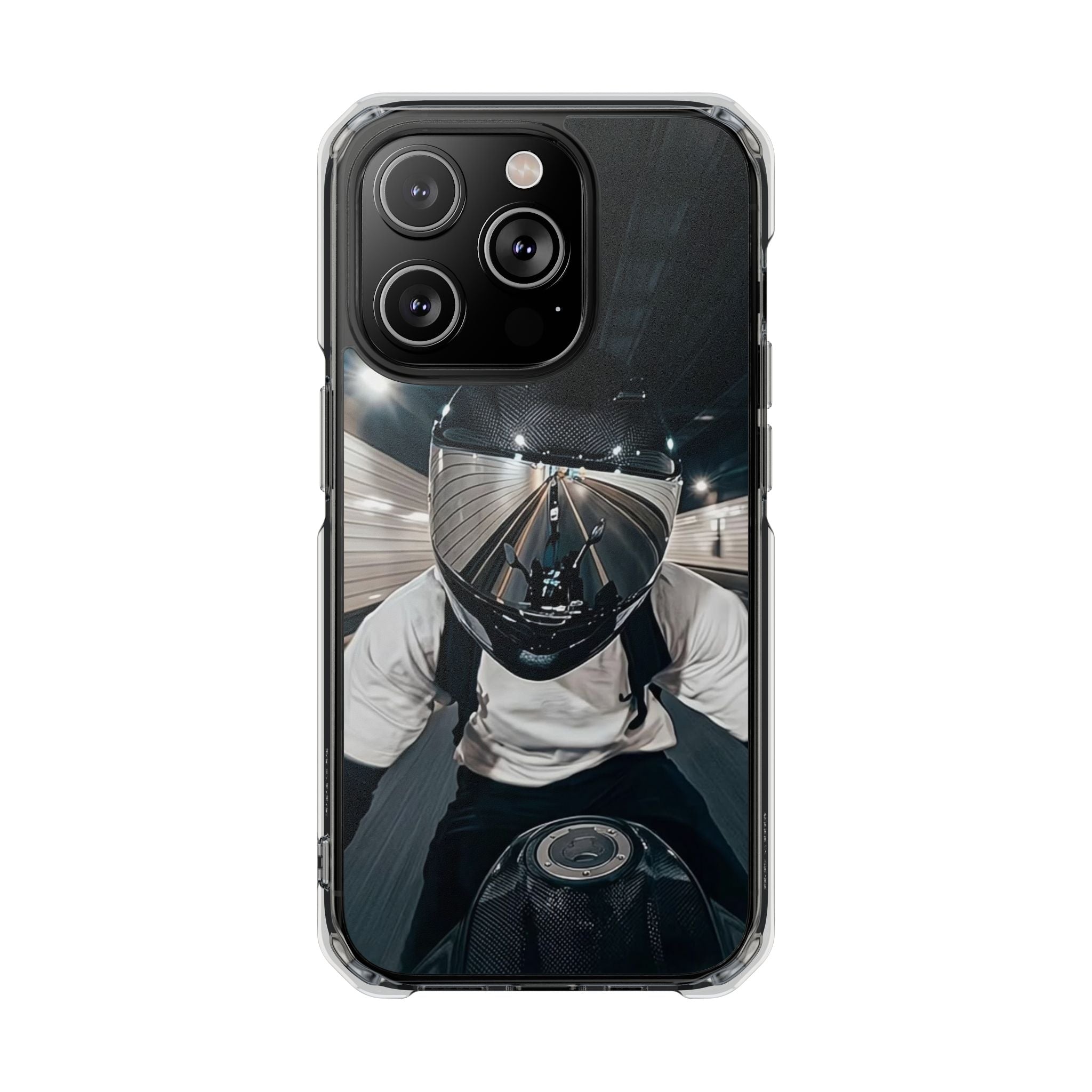 BTS Hooligan Biker (Jungkook) iPhone Clear Magnetic Phone Case