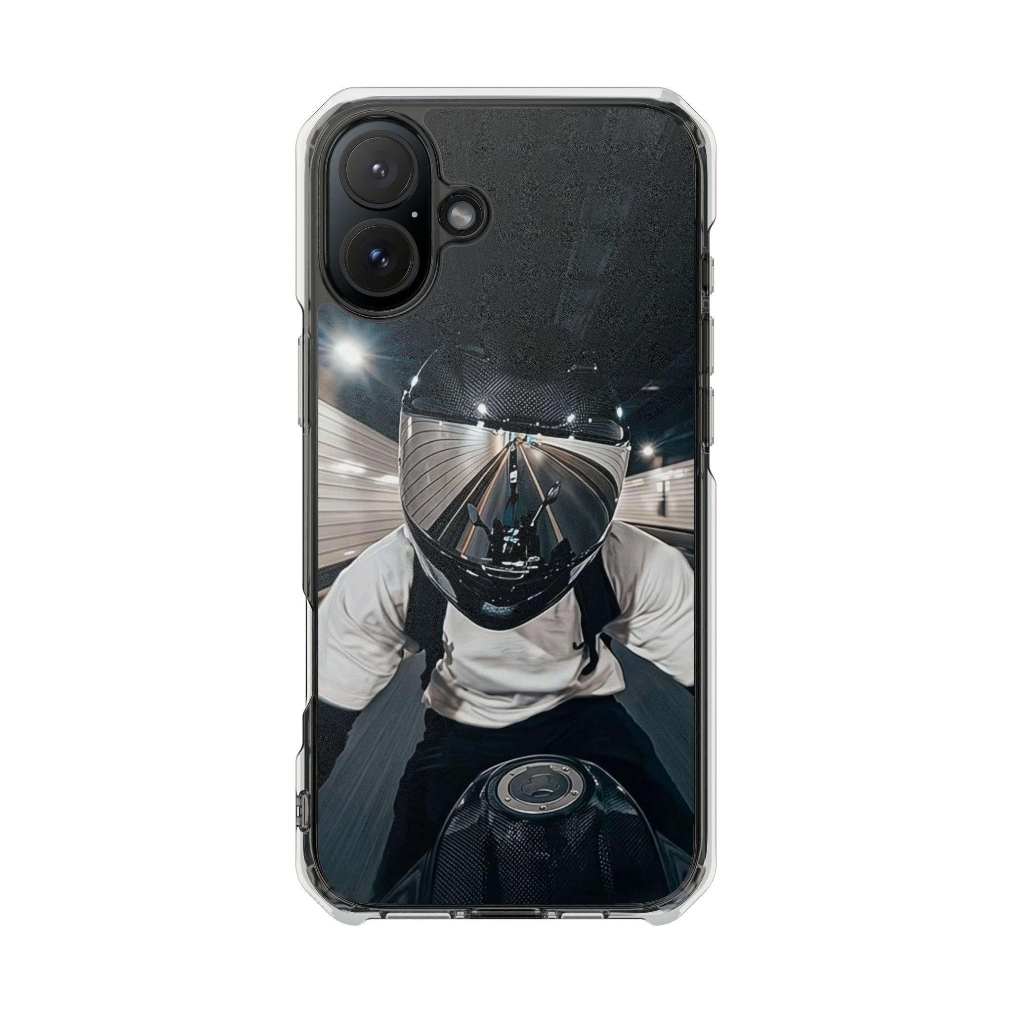 BTS Hooligan Biker (Jungkook) iPhone Clear Magnetic Phone Case