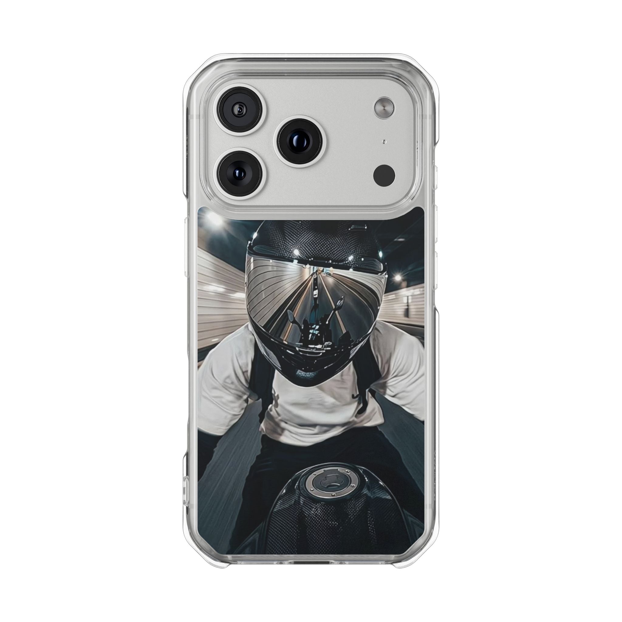 BTS Hooligan Biker (Jungkook) iPhone Clear Magnetic Phone Case