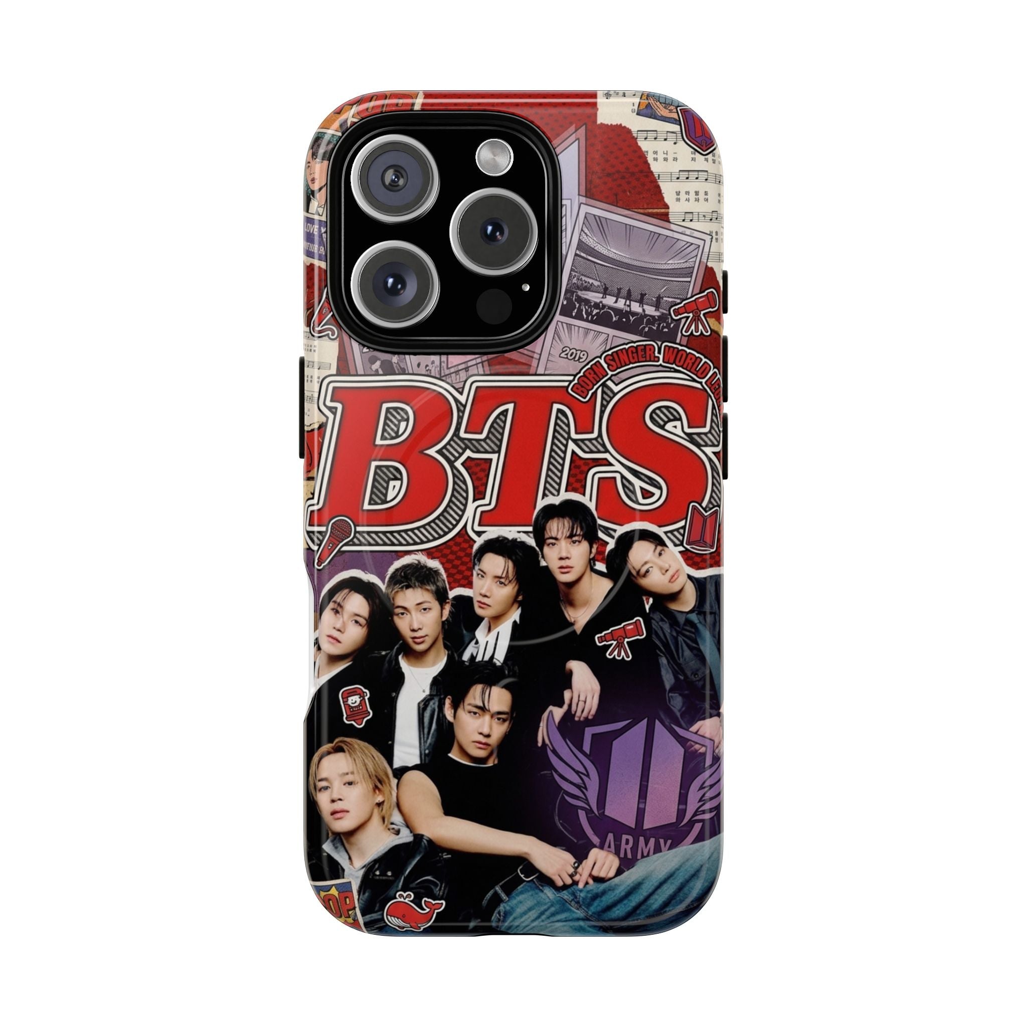 BTS Rolling Stone IPhone Tough Magnetic Cases
