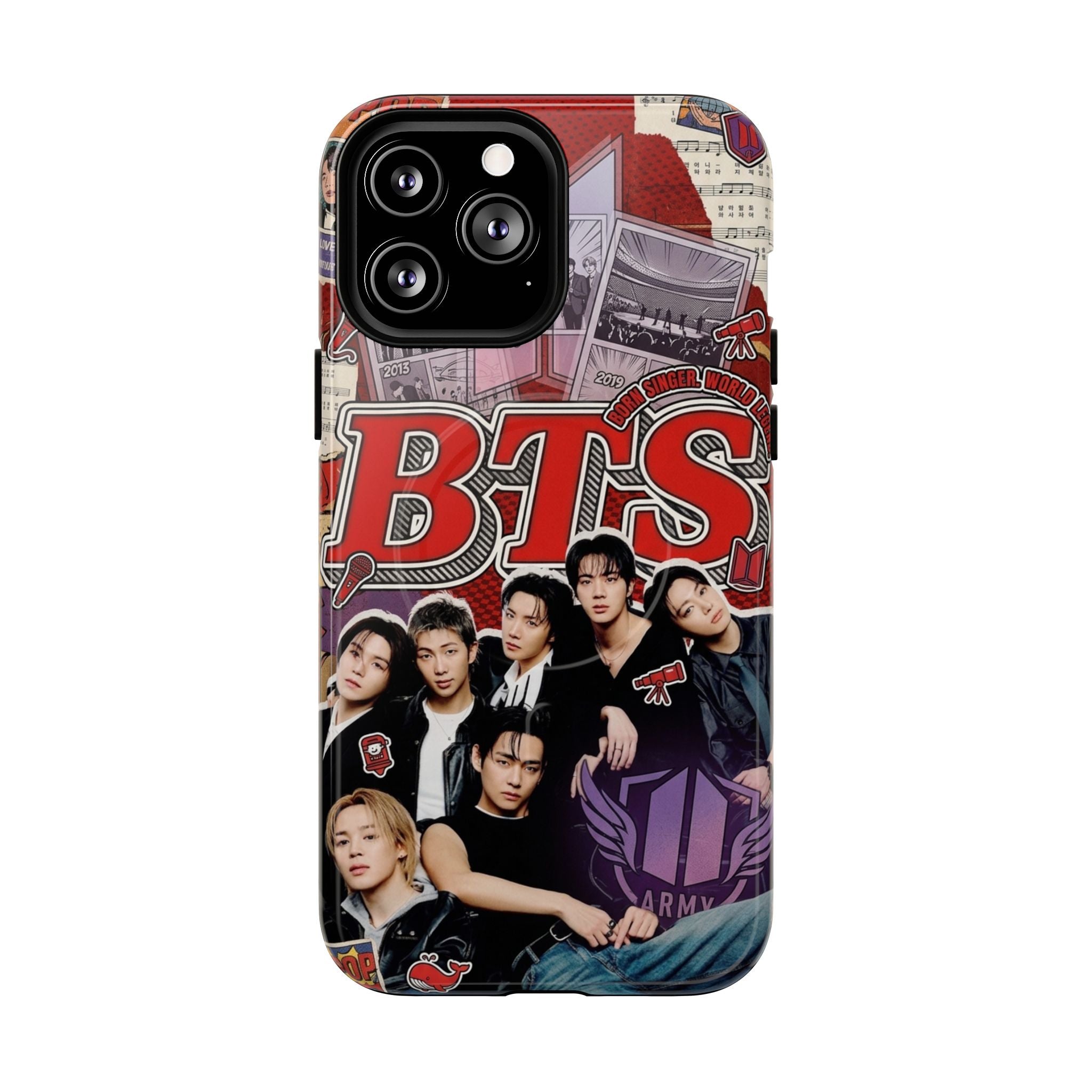 BTS Rolling Stone IPhone Tough Magnetic Cases