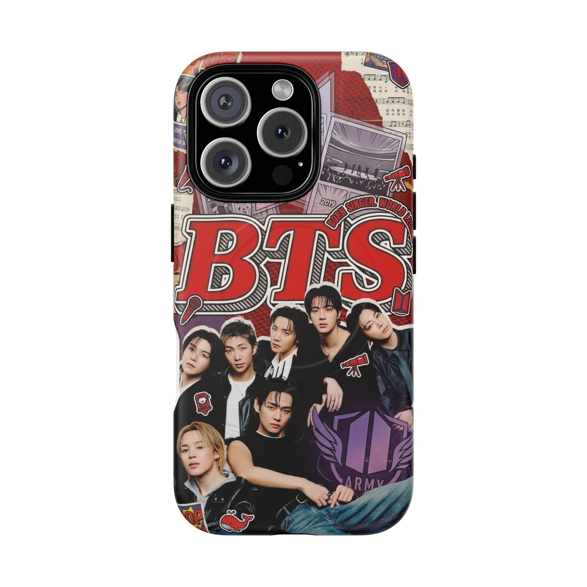 BTS Rolling Stone IPhone Tough Magnetic Cases