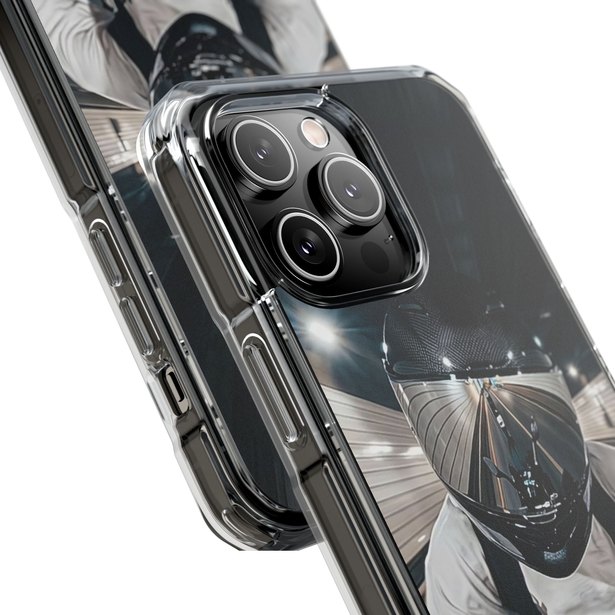 BTS Hooligan Biker (Jungkook) iPhone Clear Magnetic Phone Case