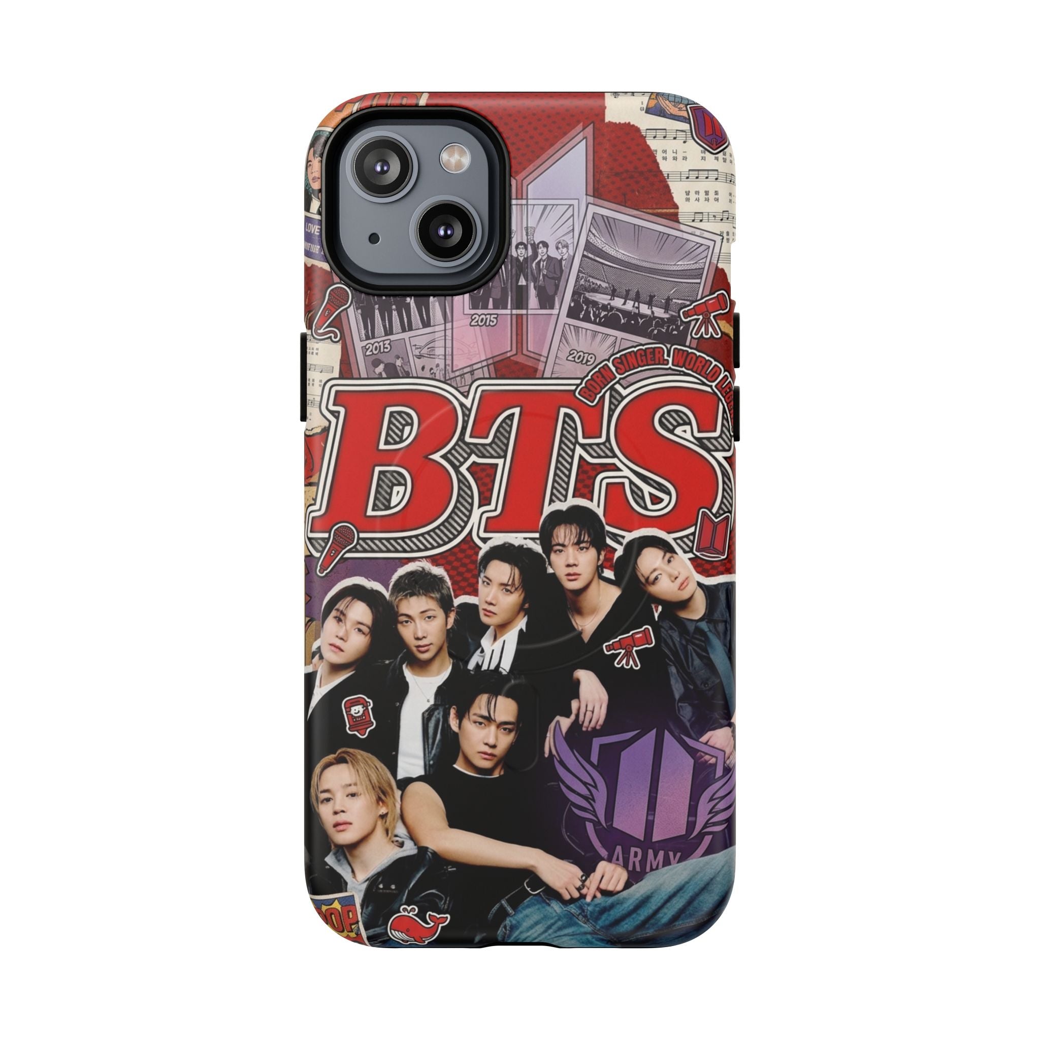 BTS Rolling Stone IPhone Tough Magnetic Cases