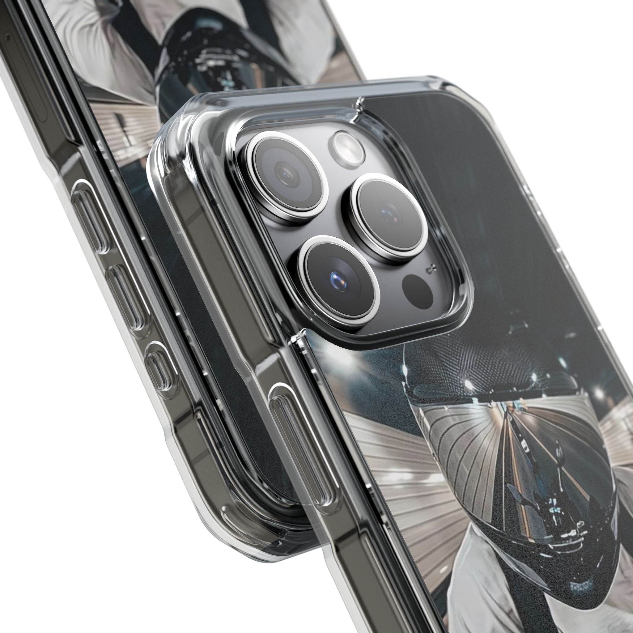 BTS Hooligan Biker (Jungkook) iPhone Clear Magnetic Phone Case