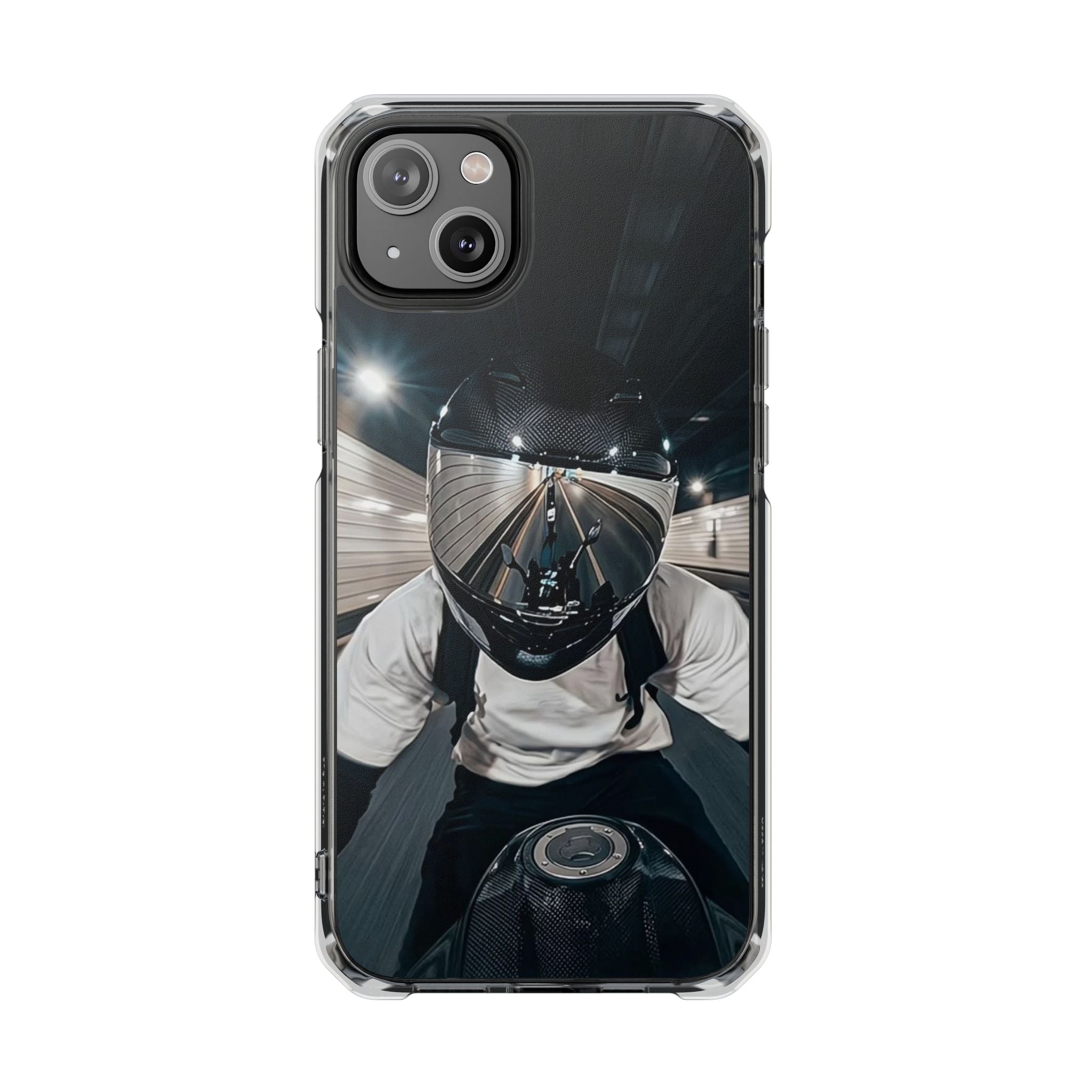 BTS Hooligan Biker (Jungkook) iPhone Clear Magnetic Phone Case
