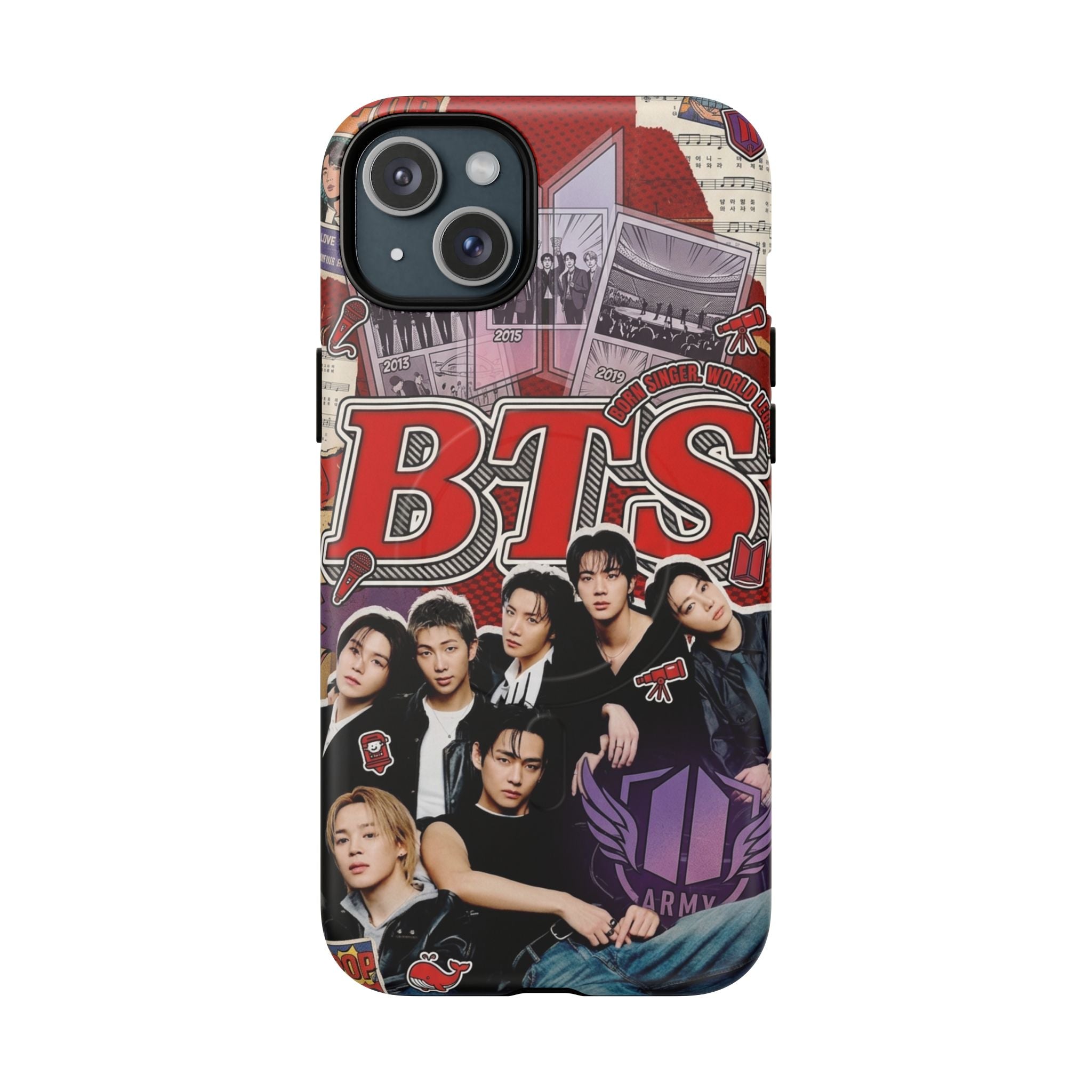 BTS Rolling Stone IPhone Tough Magnetic Cases