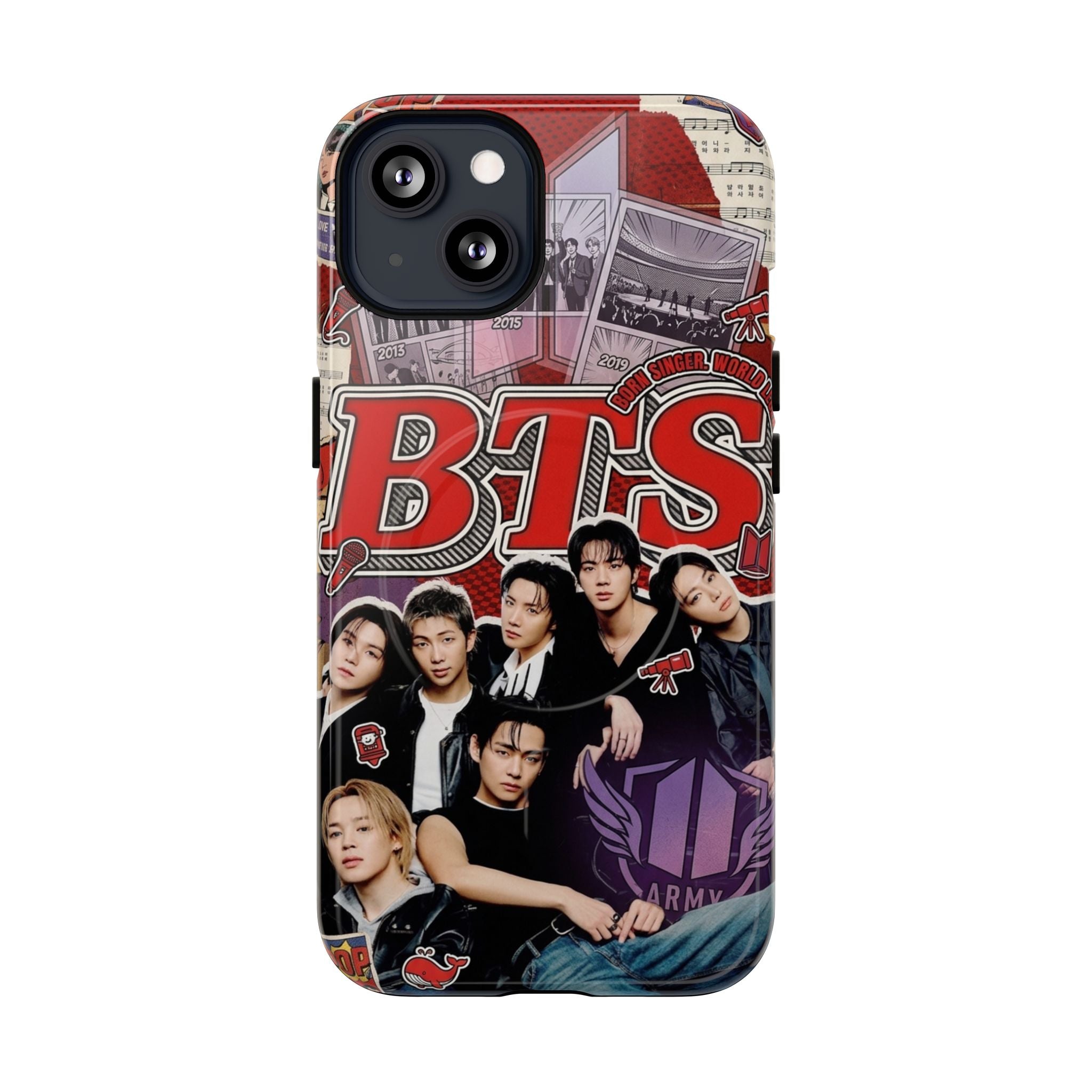 BTS Rolling Stone IPhone Tough Magnetic Cases