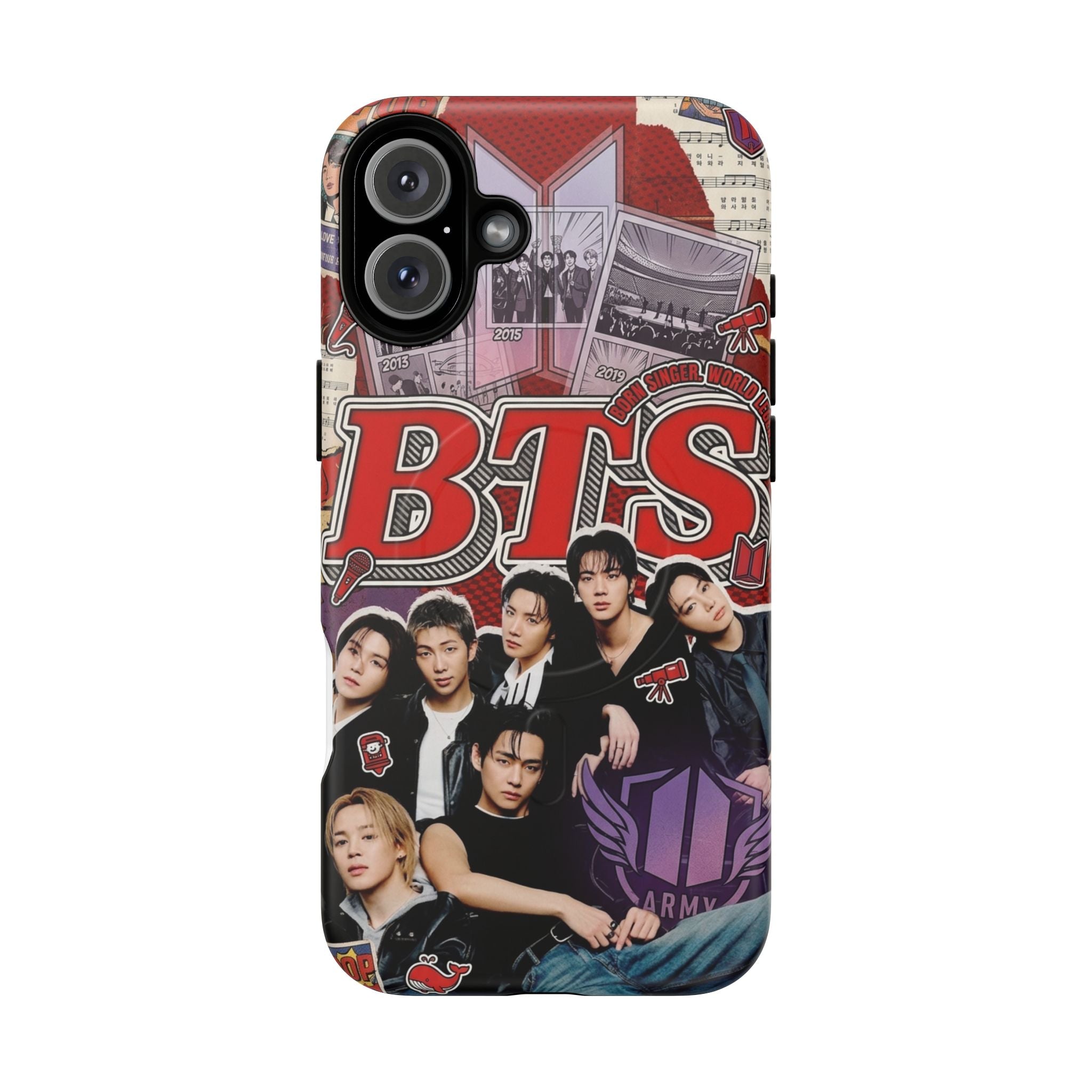 BTS Rolling Stone IPhone Tough Magnetic Cases