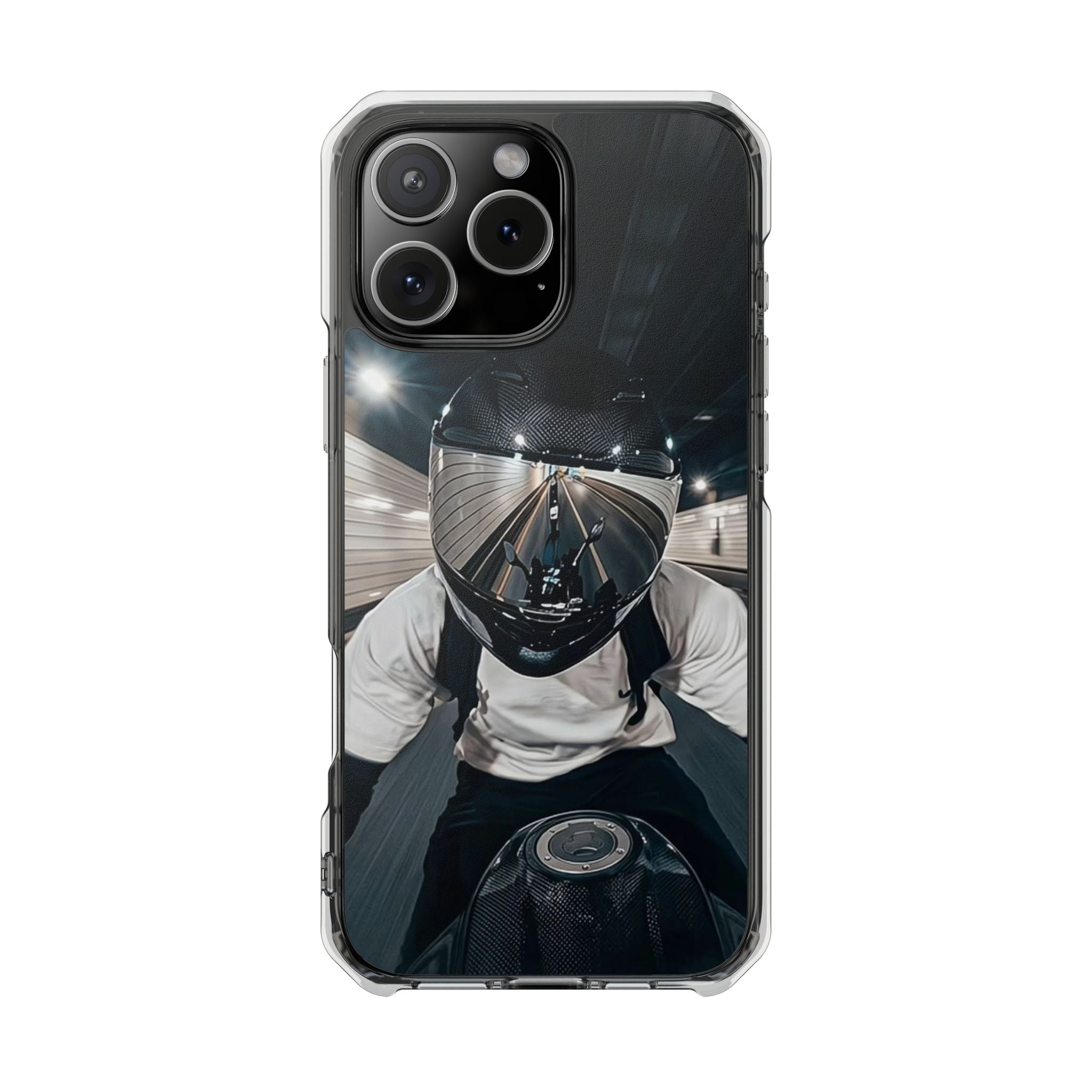 BTS Hooligan Biker (Jungkook) iPhone Clear Magnetic Phone Case