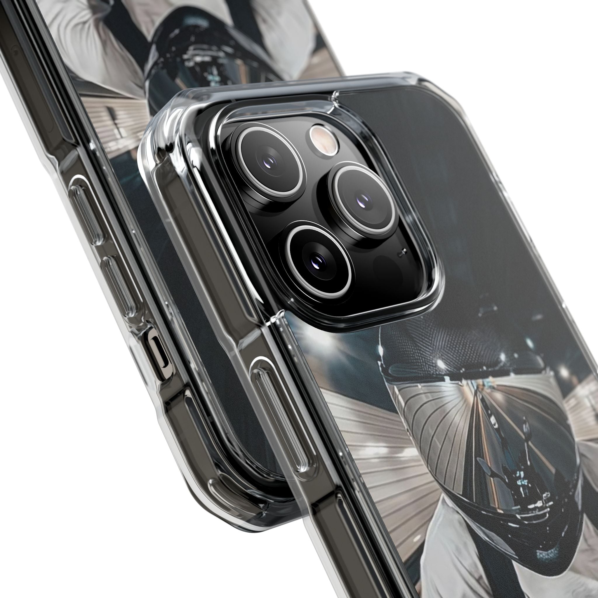 BTS Hooligan Biker (Jungkook) iPhone Clear Magnetic Phone Case