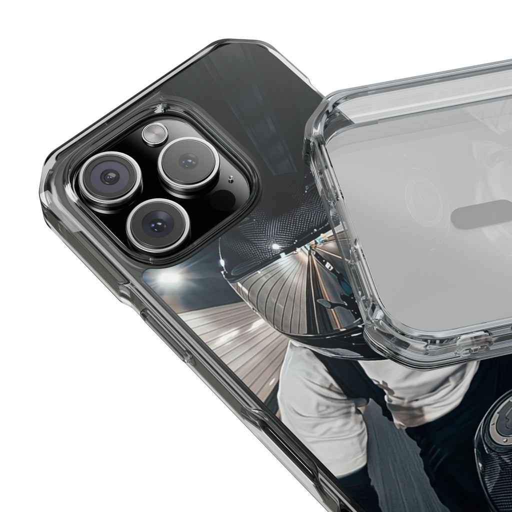 BTS Hooligan Biker (Jungkook) iPhone Clear Magnetic Phone Case