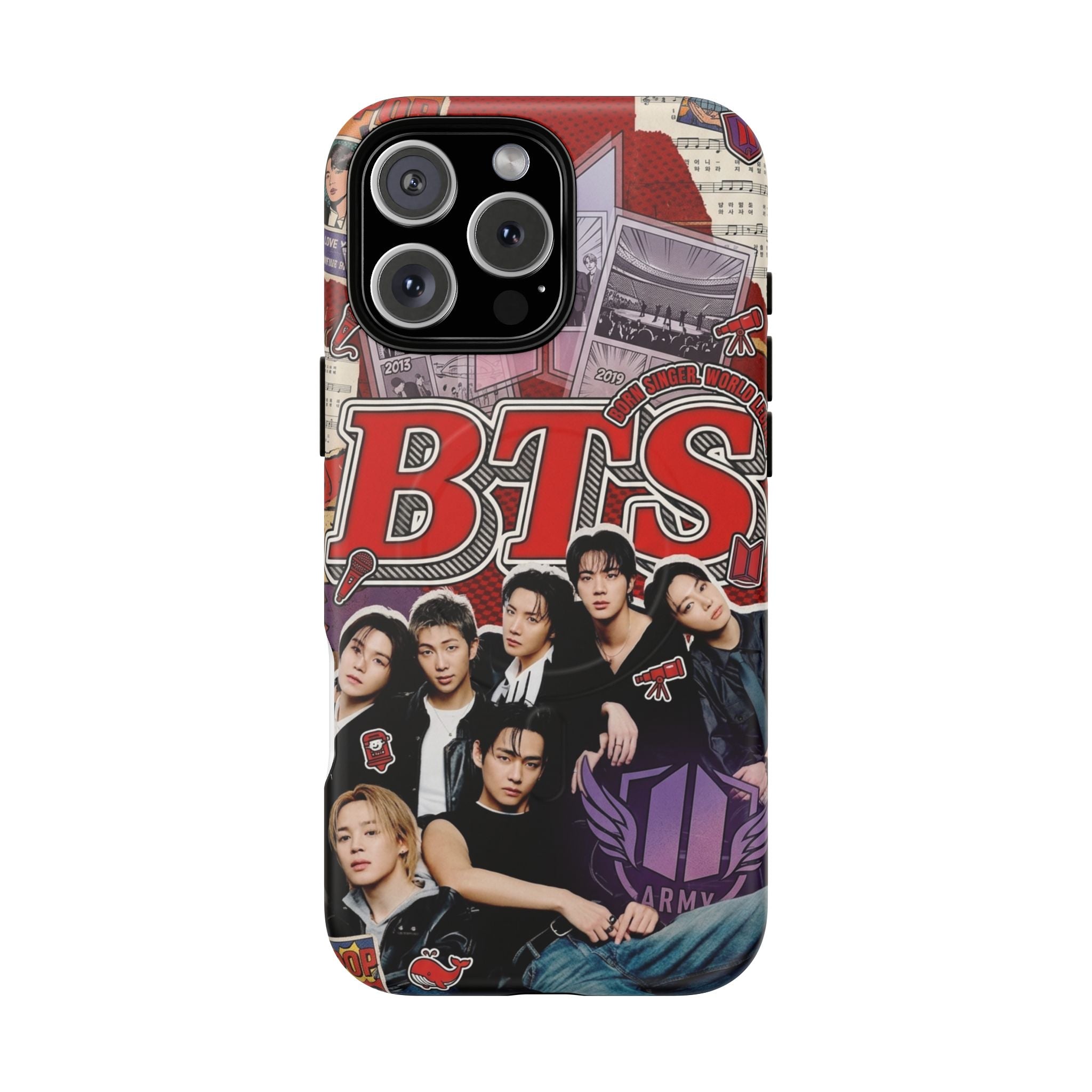 BTS Rolling Stone IPhone Tough Magnetic Cases