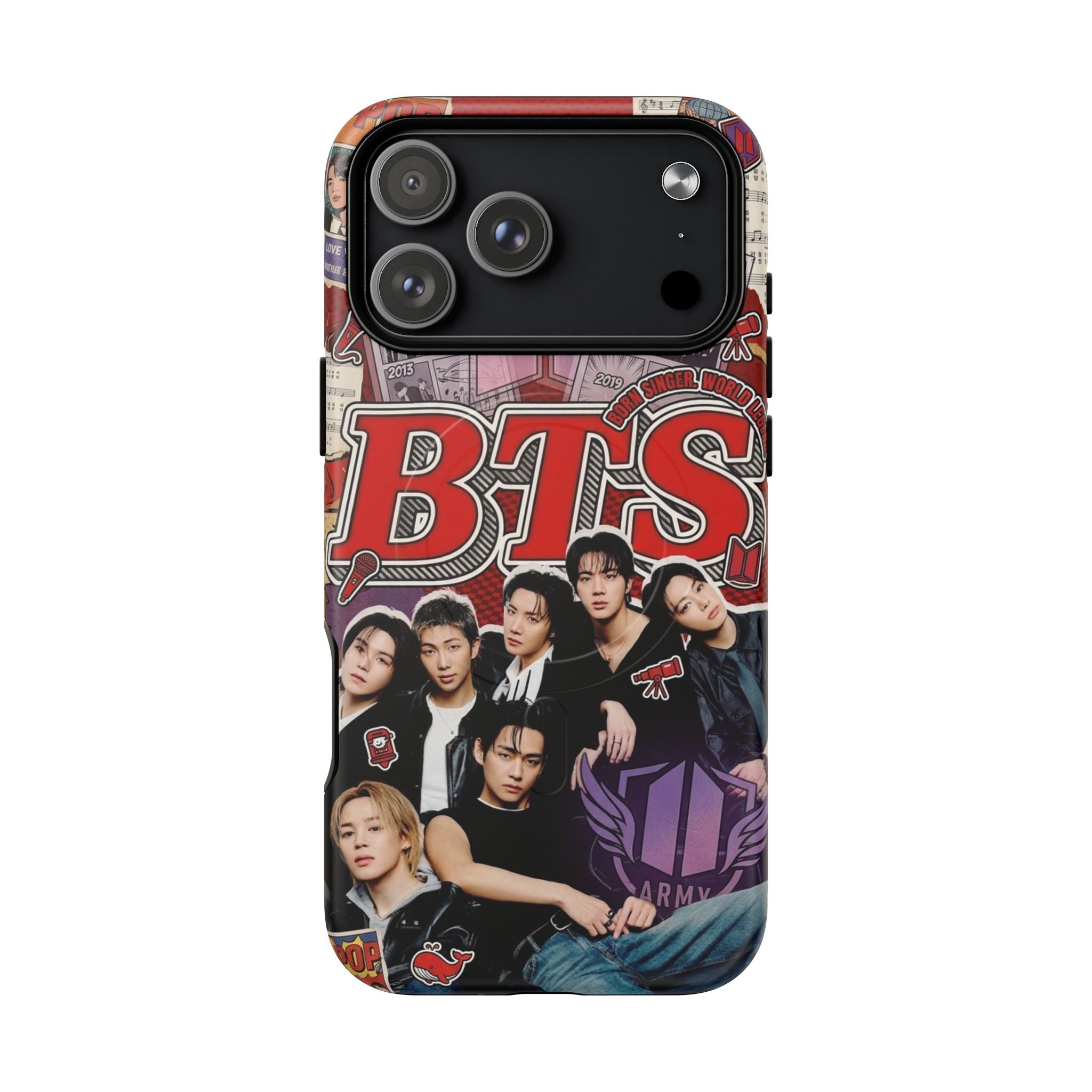 BTS Rolling Stone IPhone Tough Magnetic Cases