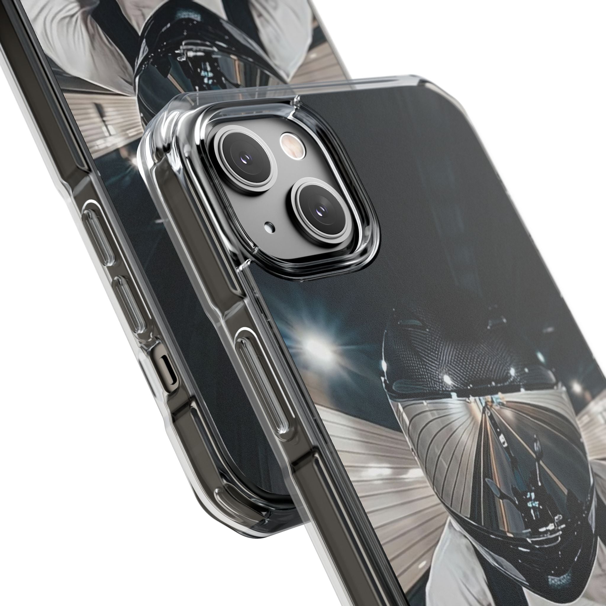 BTS Hooligan Biker (Jungkook) iPhone Clear Magnetic Phone Case