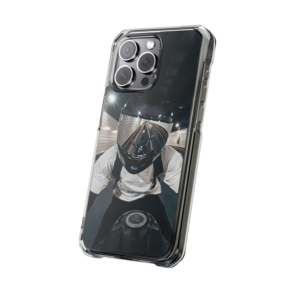 BTS Hooligan Biker (Jungkook) iPhone Clear Magnetic Phone Case