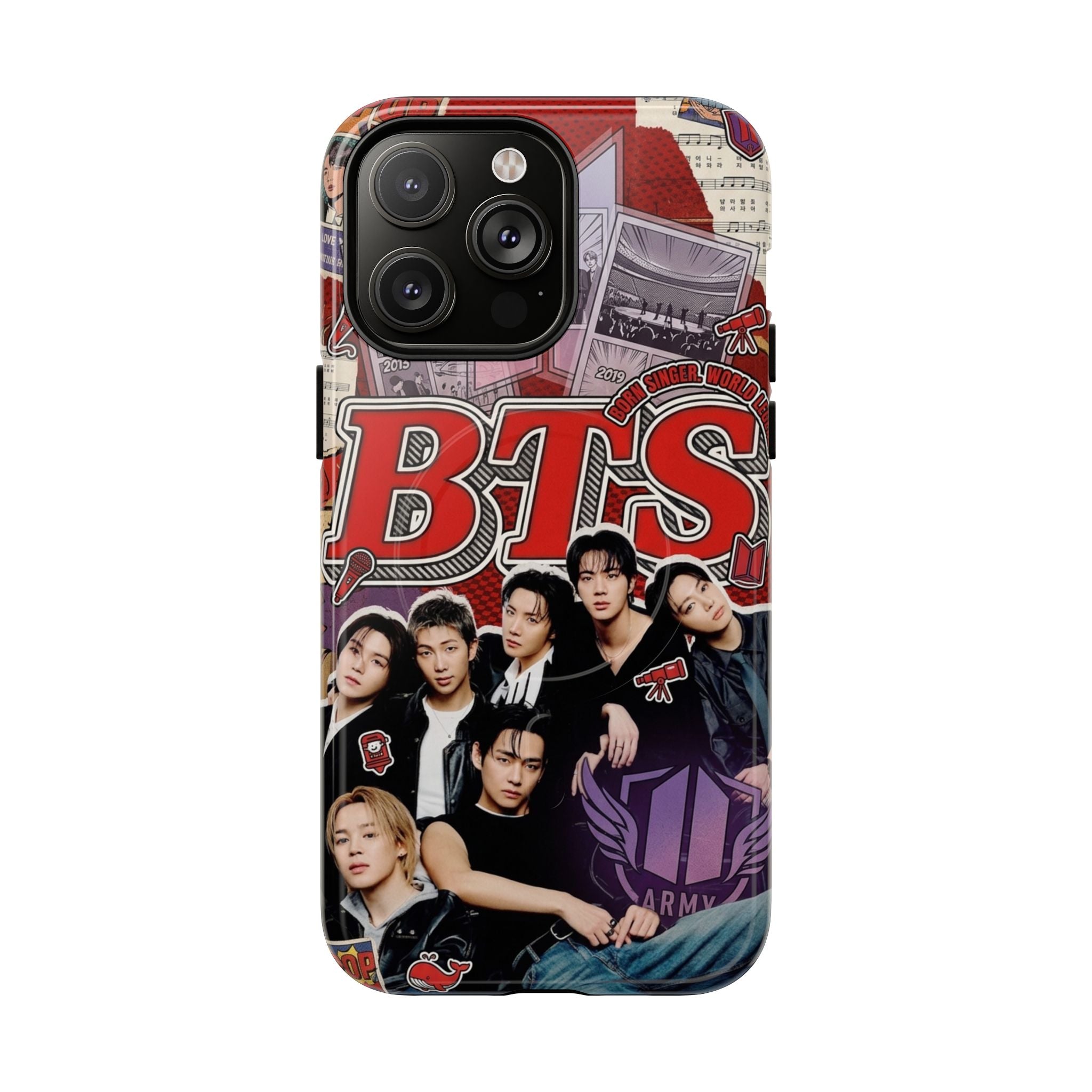 BTS Rolling Stone IPhone Tough Magnetic Cases