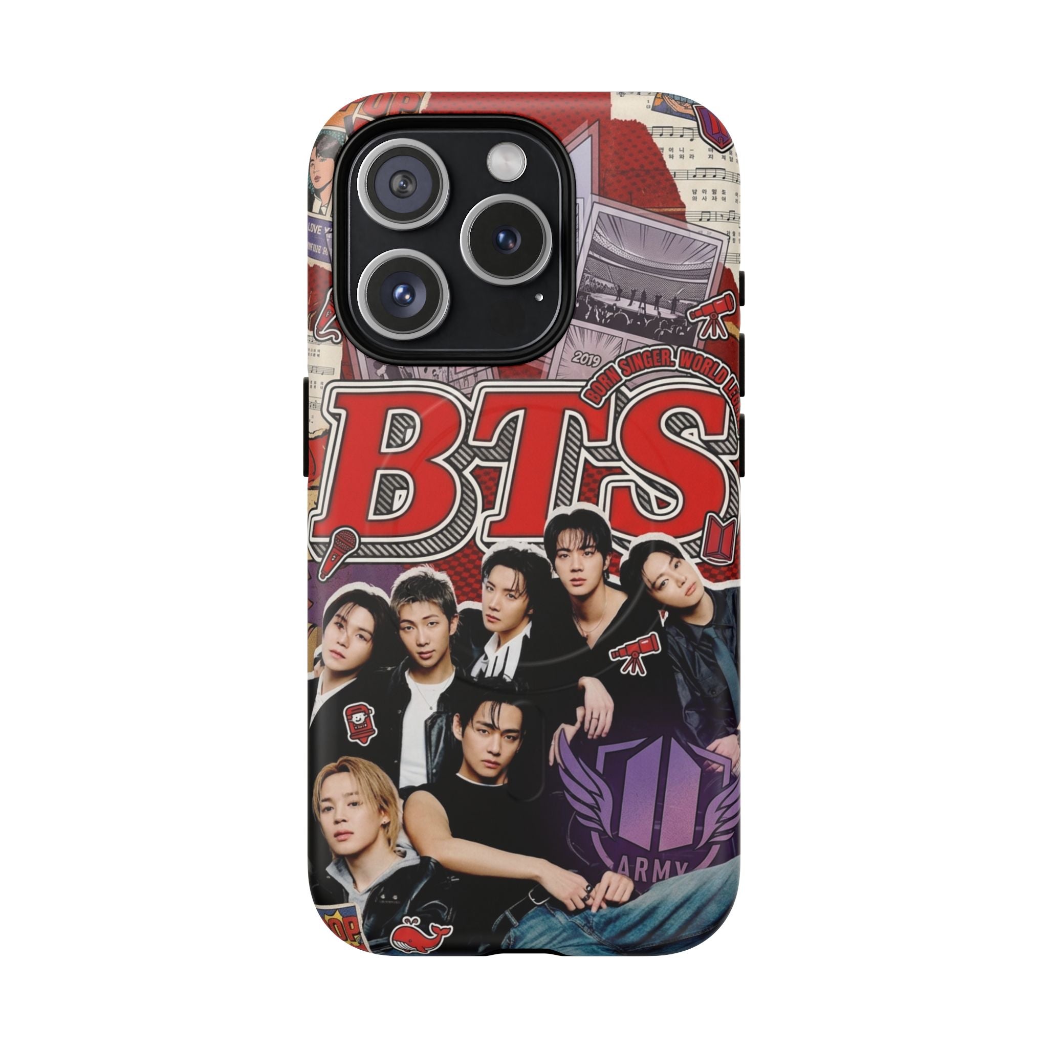 BTS Rolling Stone IPhone Tough Magnetic Cases