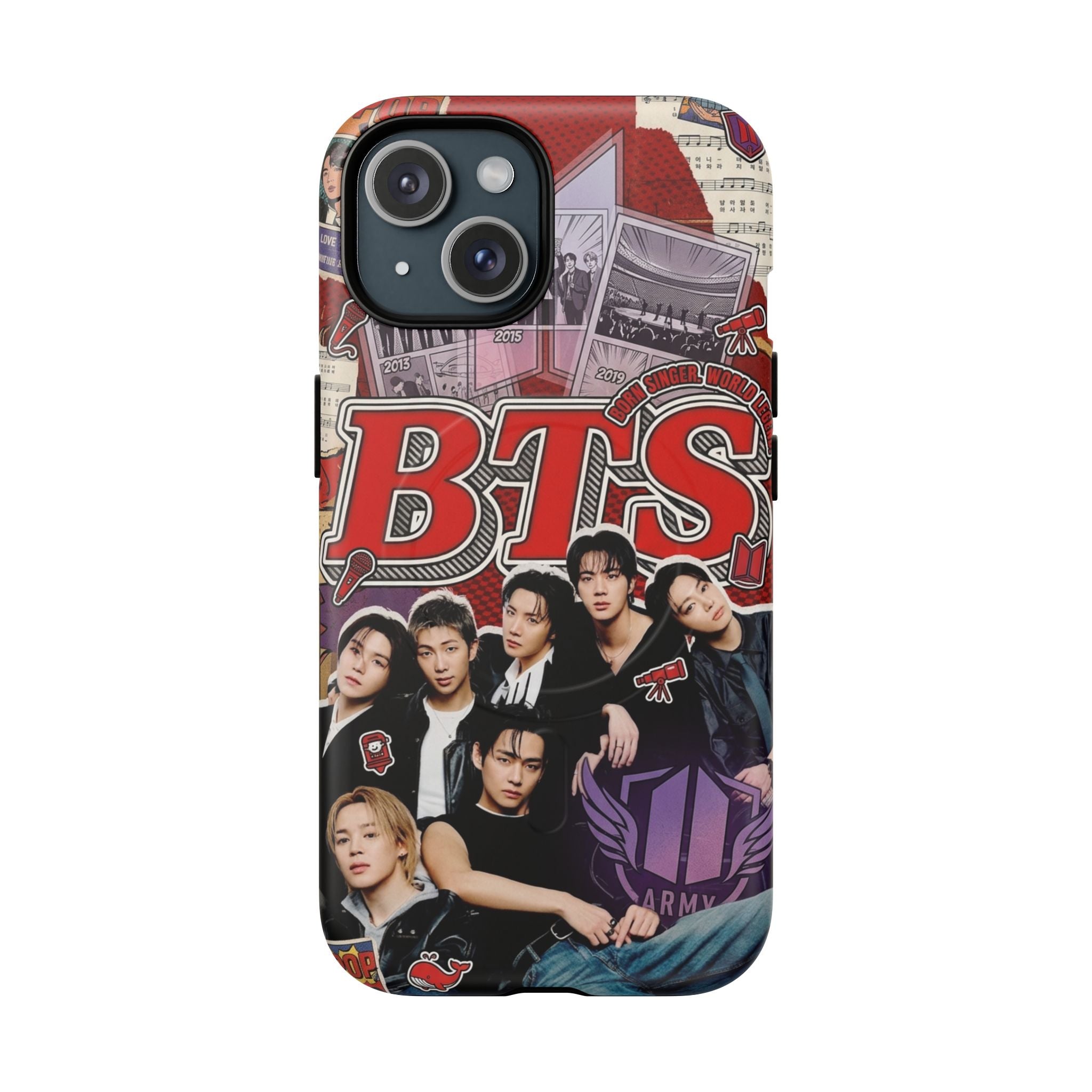 BTS Rolling Stone IPhone Tough Magnetic Cases