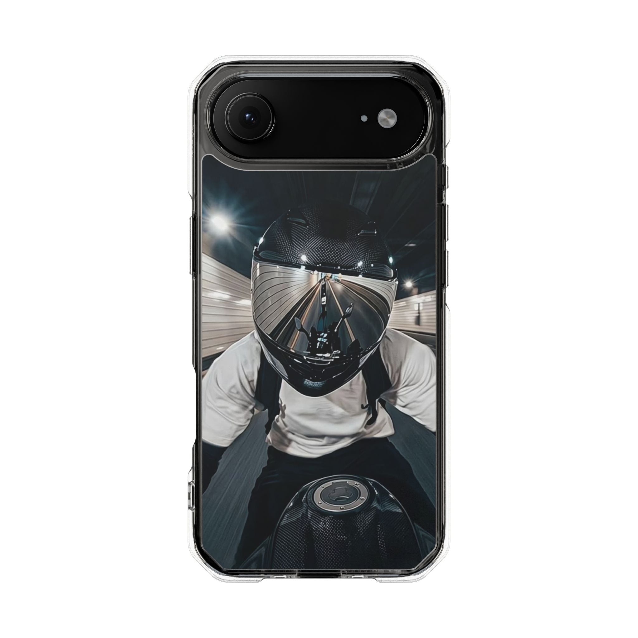 BTS Hooligan Biker (Jungkook) iPhone Clear Magnetic Phone Case