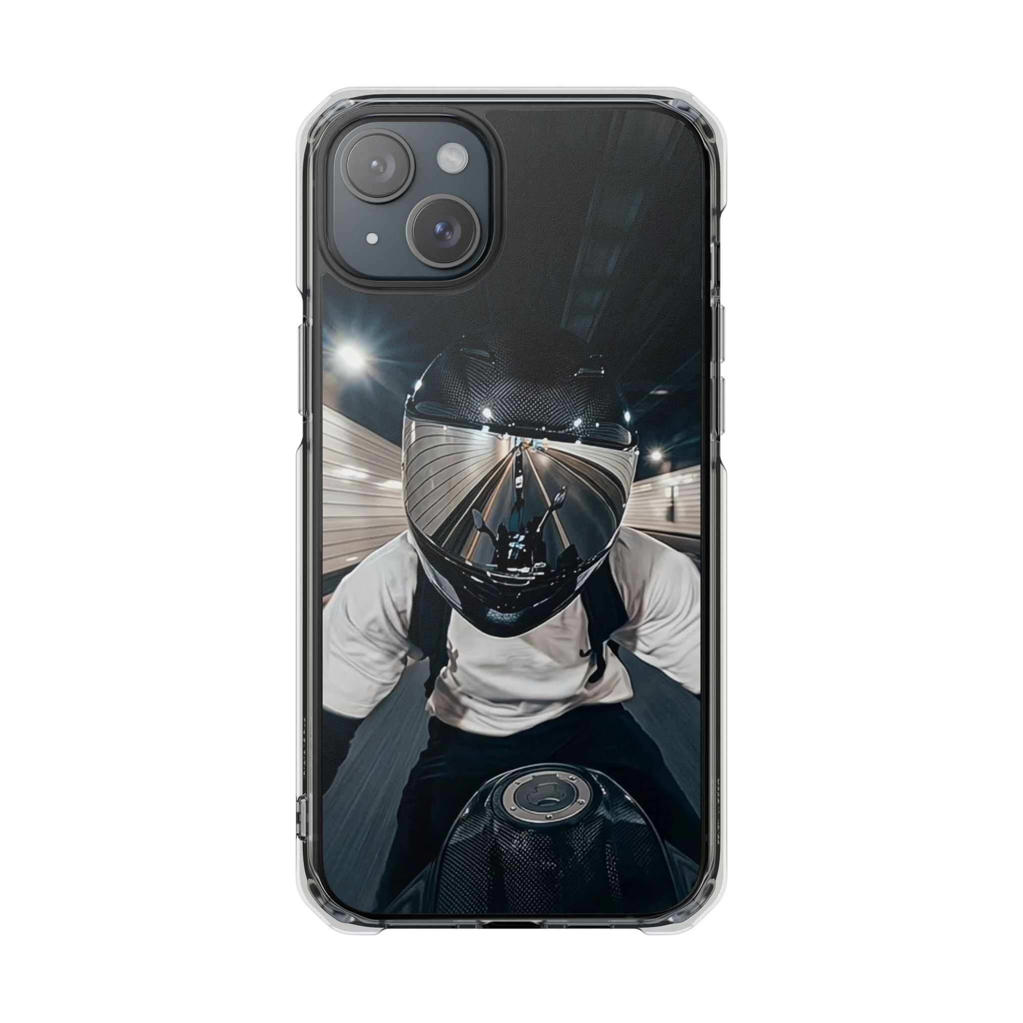 BTS Hooligan Biker (Jungkook) iPhone Clear Magnetic Phone Case