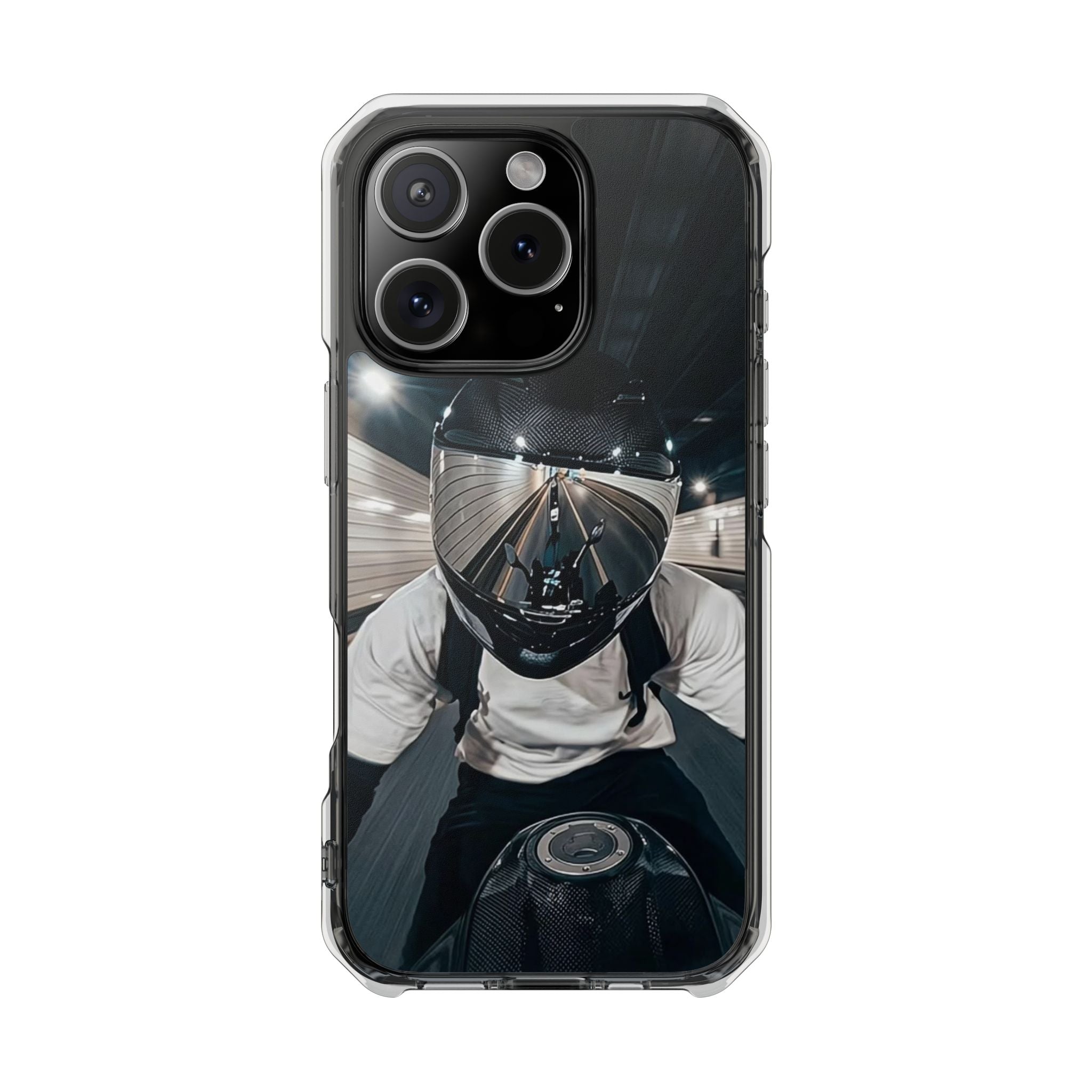 BTS Hooligan Biker (Jungkook) iPhone Clear Magnetic Phone Case