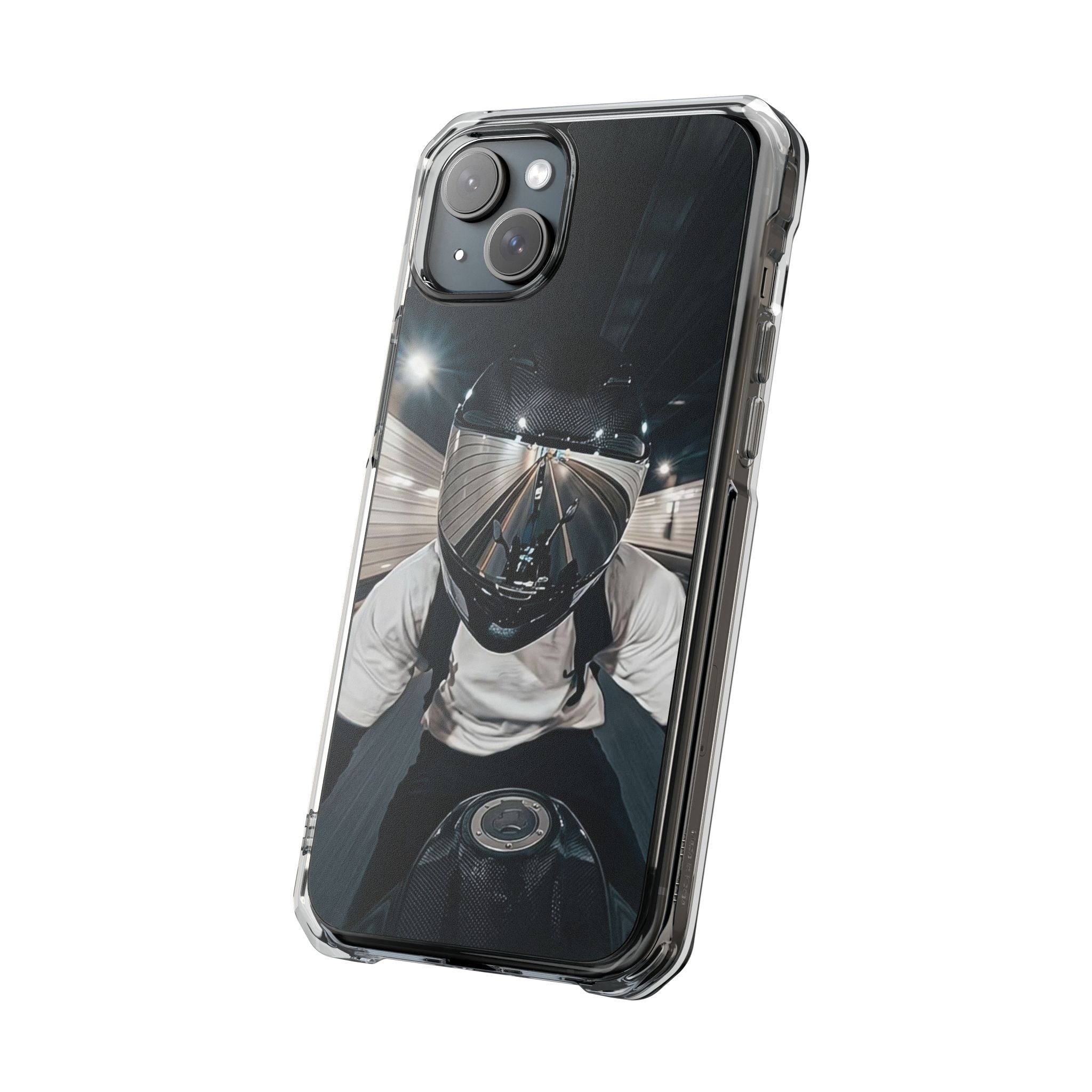 BTS Hooligan Biker (Jungkook) iPhone Clear Magnetic Phone Case