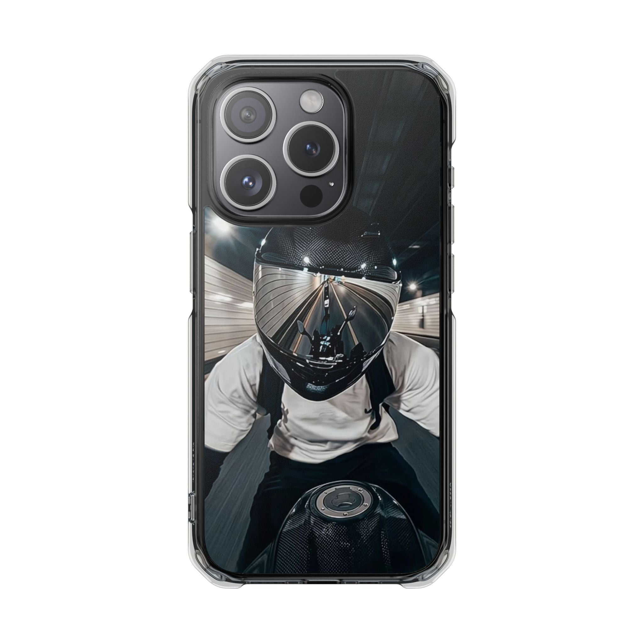 BTS Hooligan Biker (Jungkook) iPhone Clear Magnetic Phone Case