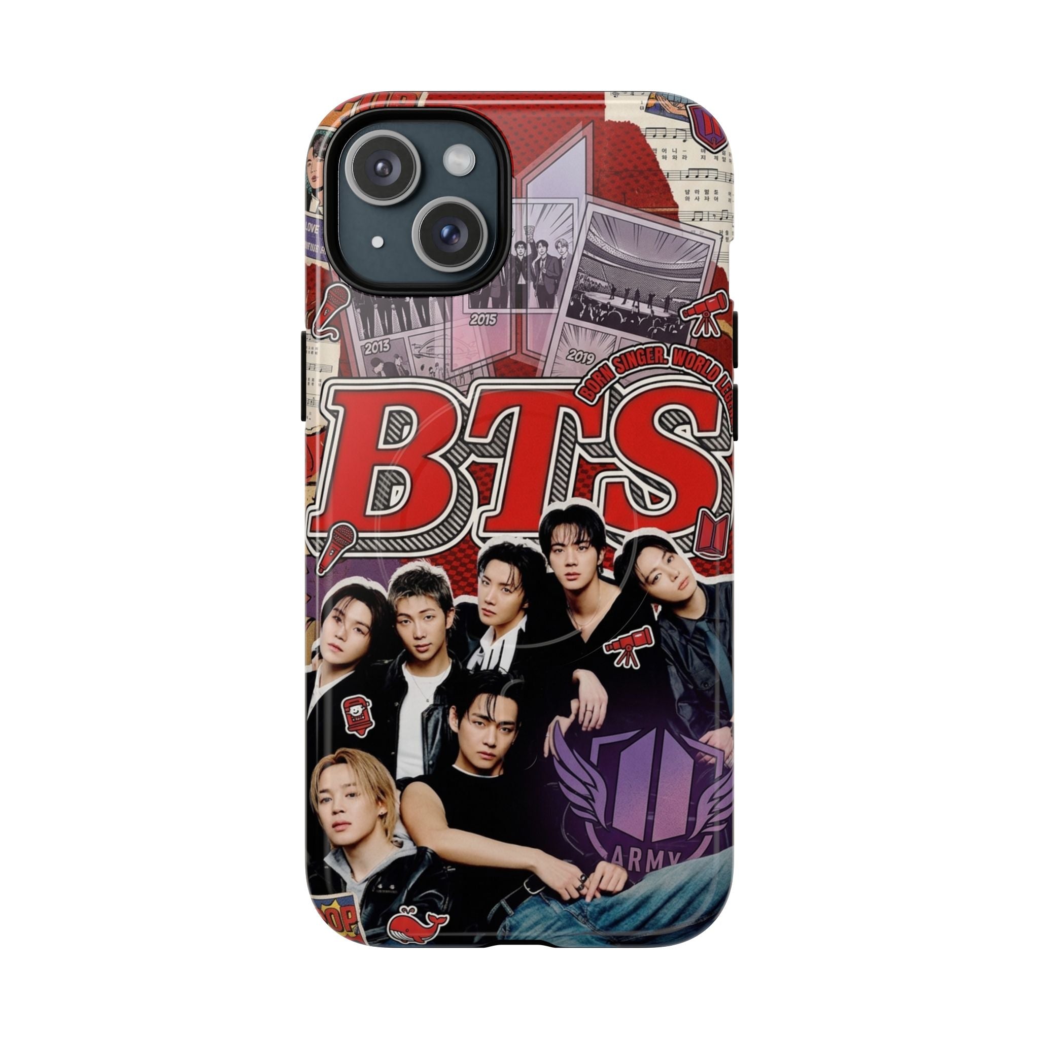 BTS Rolling Stone IPhone Tough Magnetic Cases