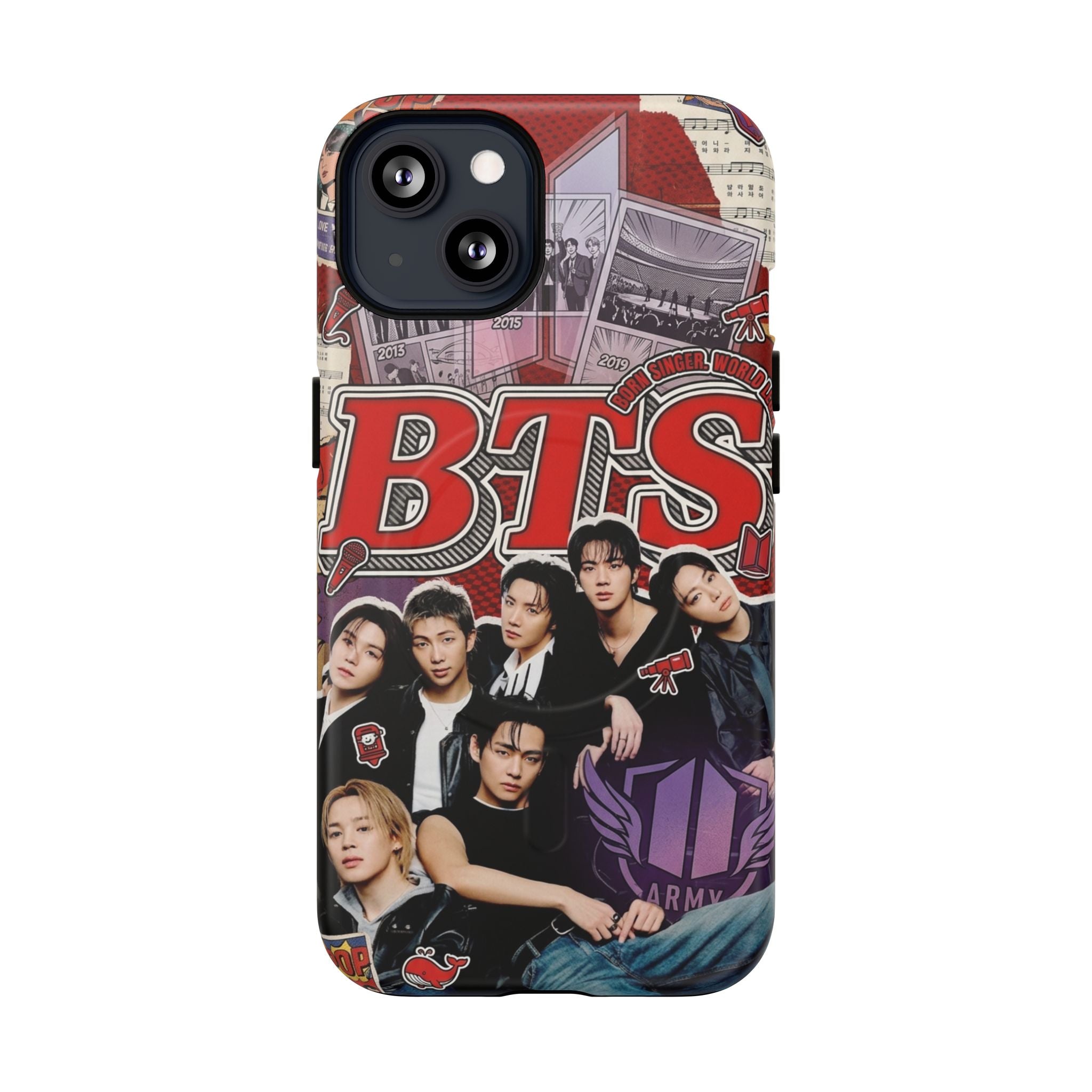 BTS Rolling Stone IPhone Tough Magnetic Cases