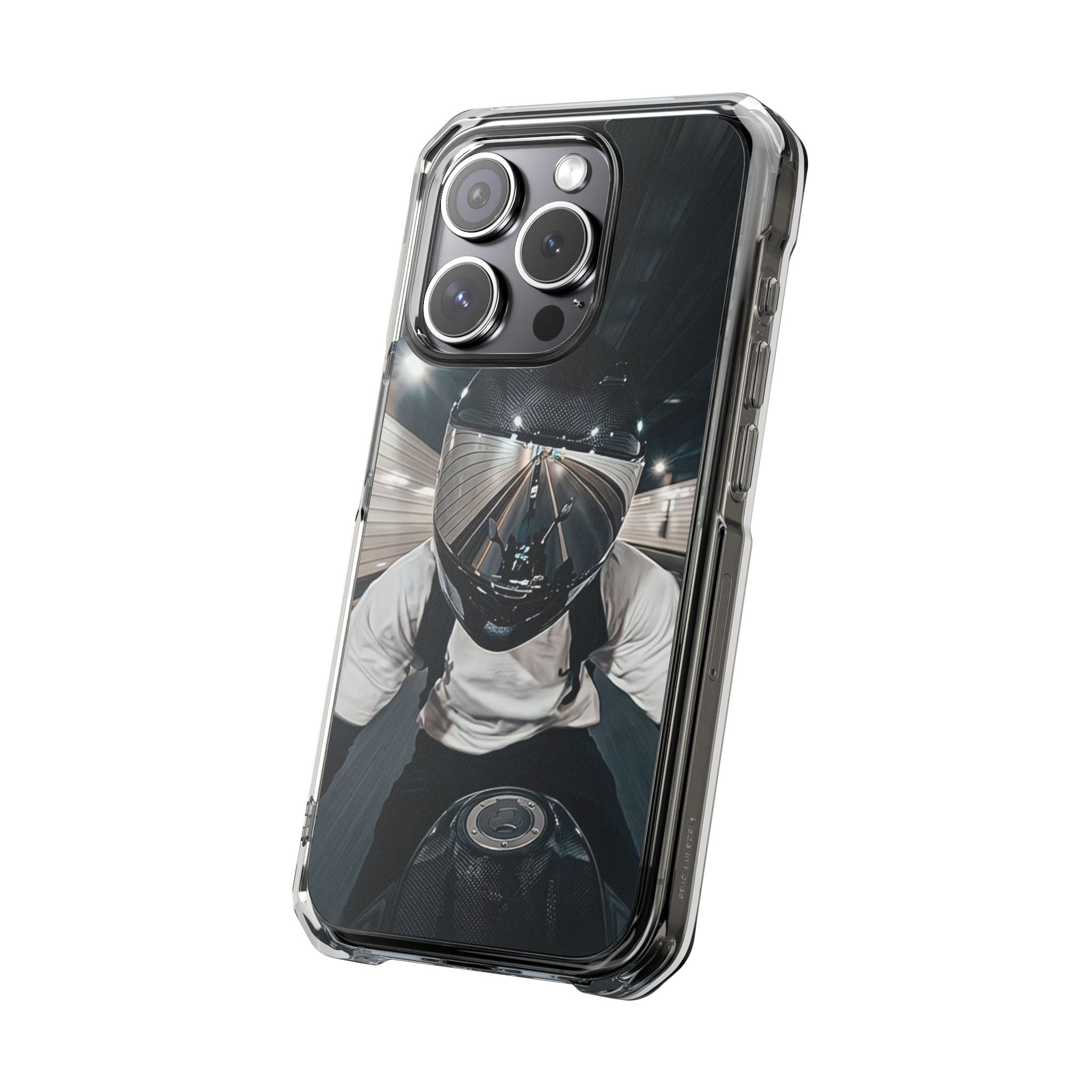 BTS Hooligan Biker (Jungkook) iPhone Clear Magnetic Phone Case