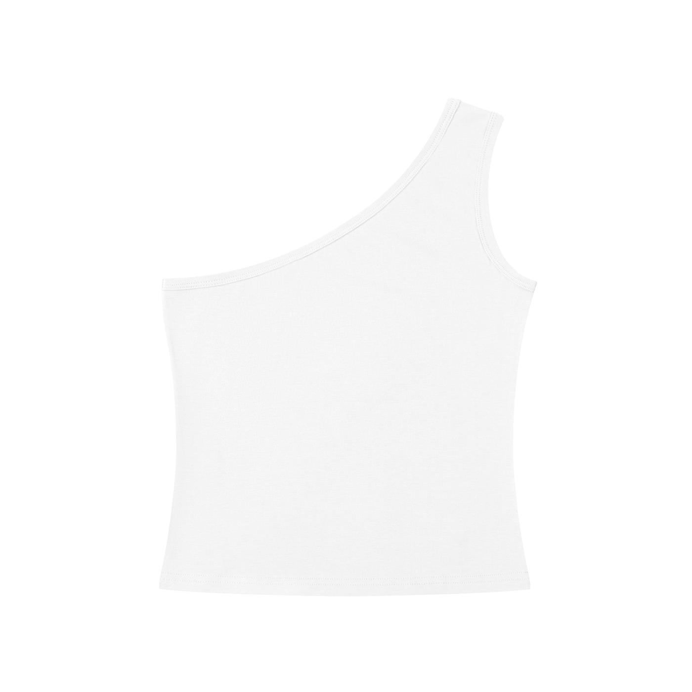 Ma city (Tampa) One-Shoulder Crop T-Shirt