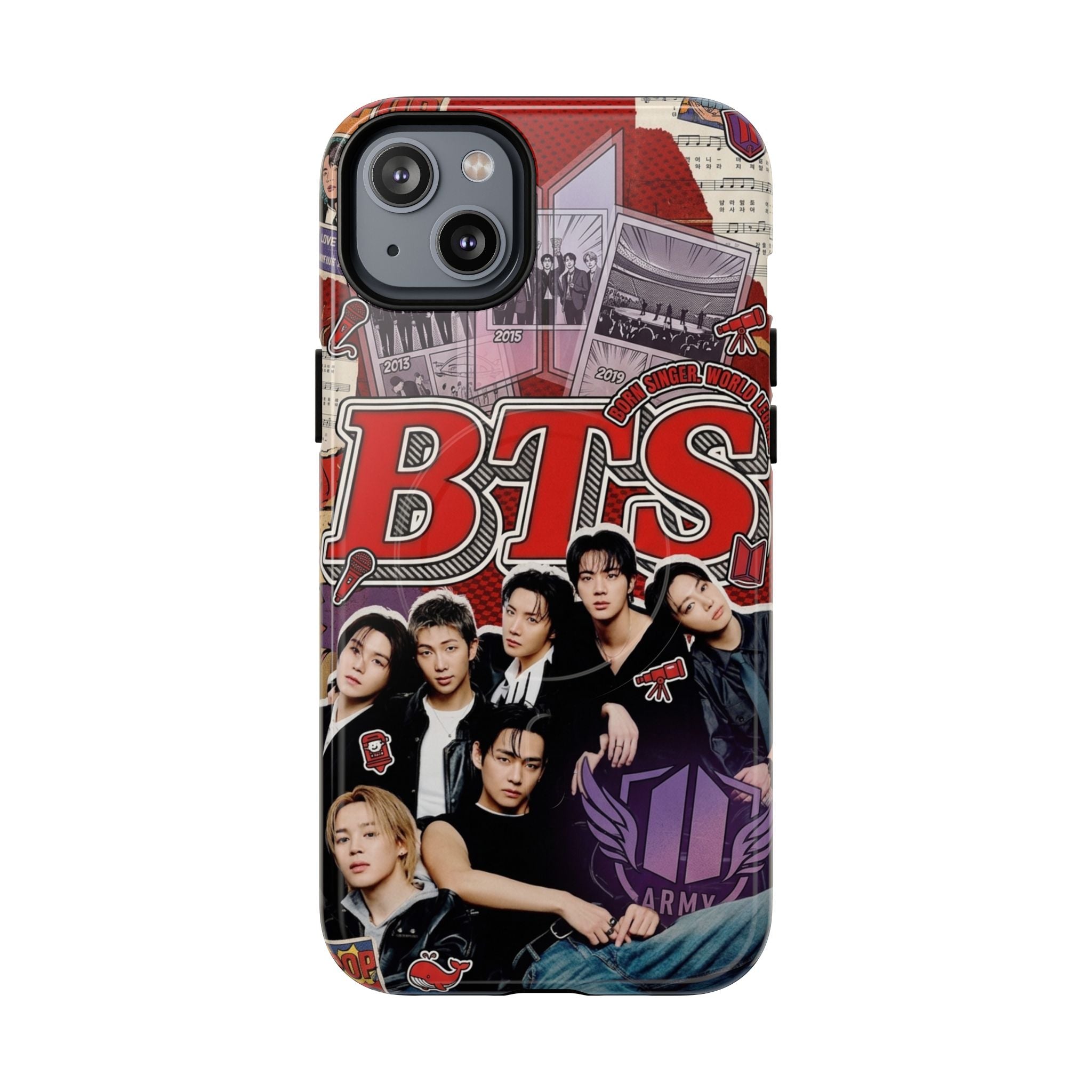 BTS Rolling Stone IPhone Tough Magnetic Cases