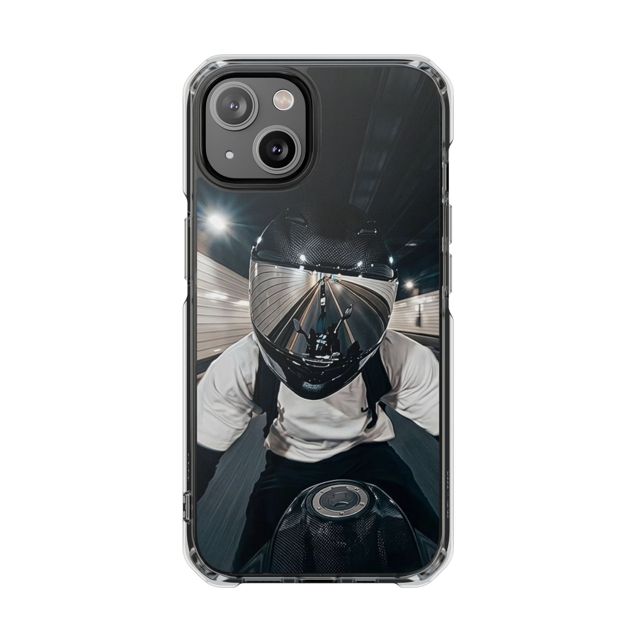 BTS Hooligan Biker (Jungkook) iPhone Clear Magnetic Phone Case