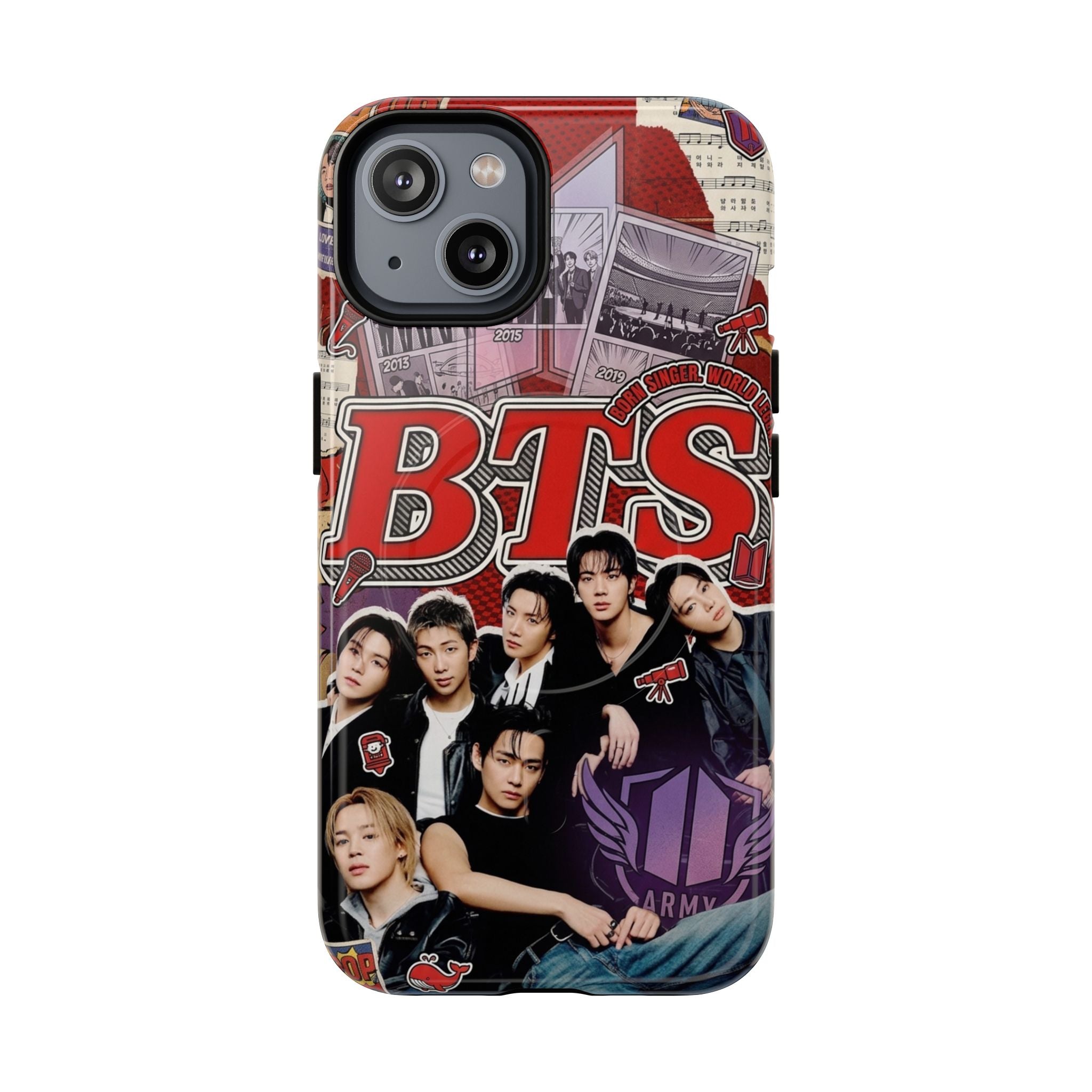 BTS Rolling Stone IPhone Tough Magnetic Cases