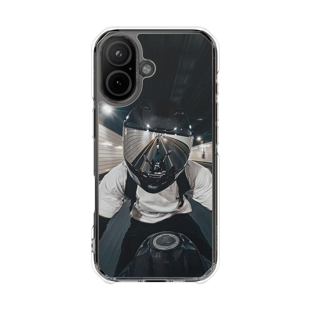 BTS Hooligan Biker (Jungkook) iPhone Clear Magnetic Phone Case