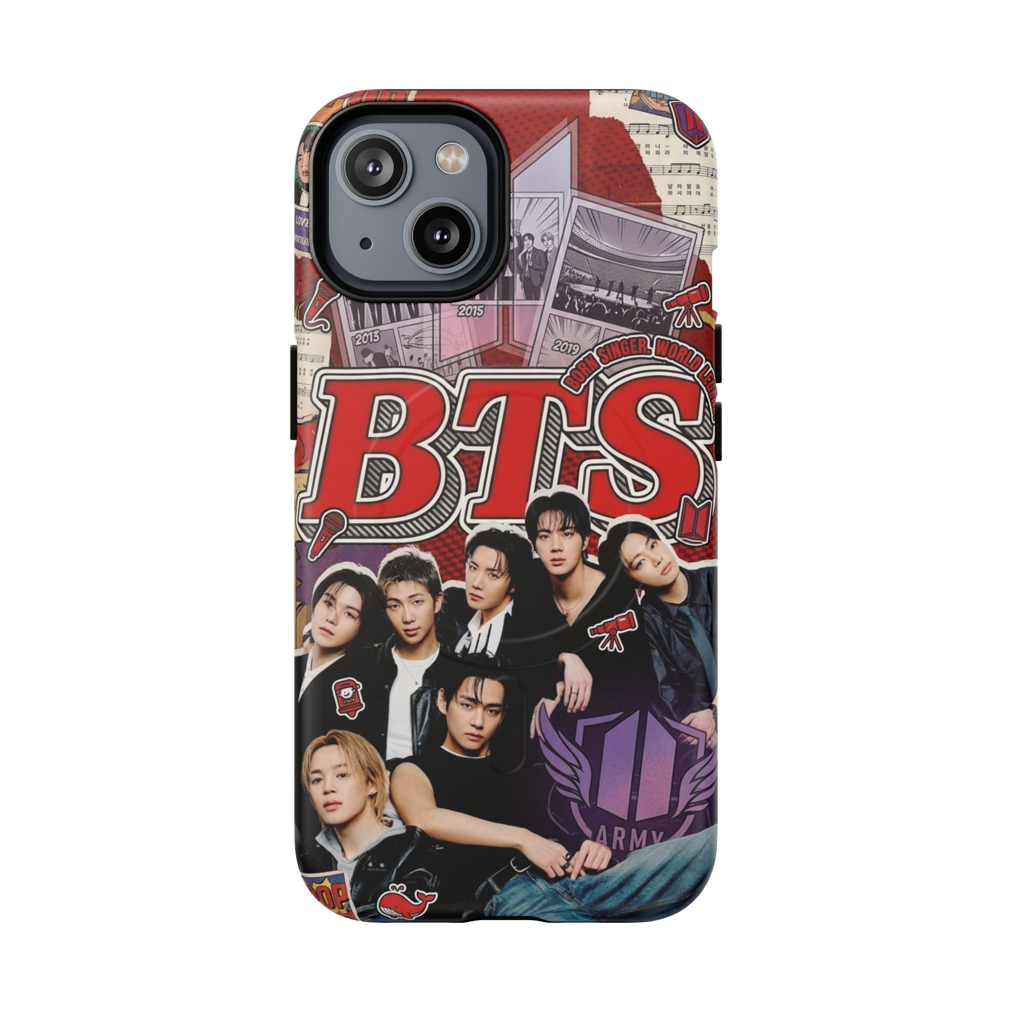 BTS Rolling Stone IPhone Tough Magnetic Cases