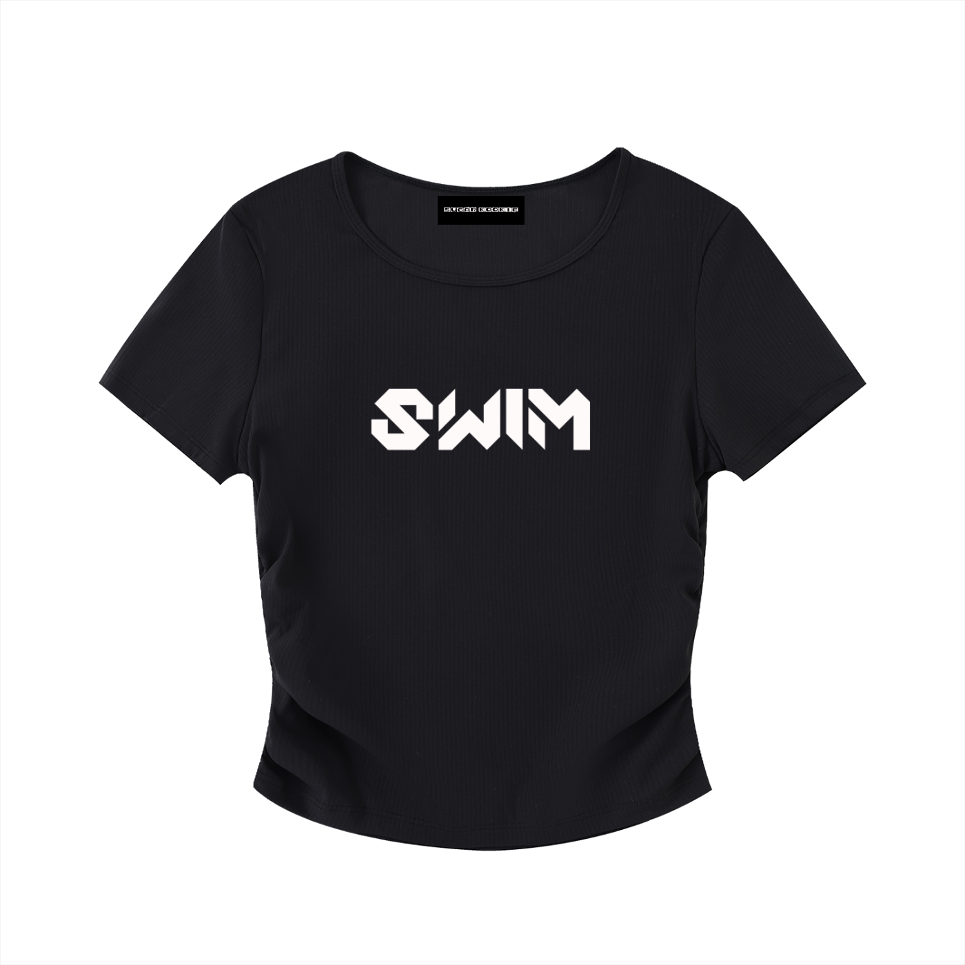 SWIM Ruched Crop Top