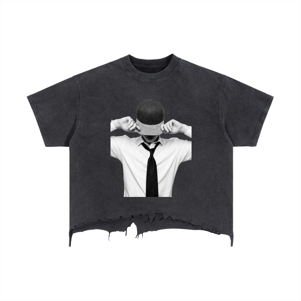 BTS ARIRANG S/S Distressed Hem T-Shirt (BTS)