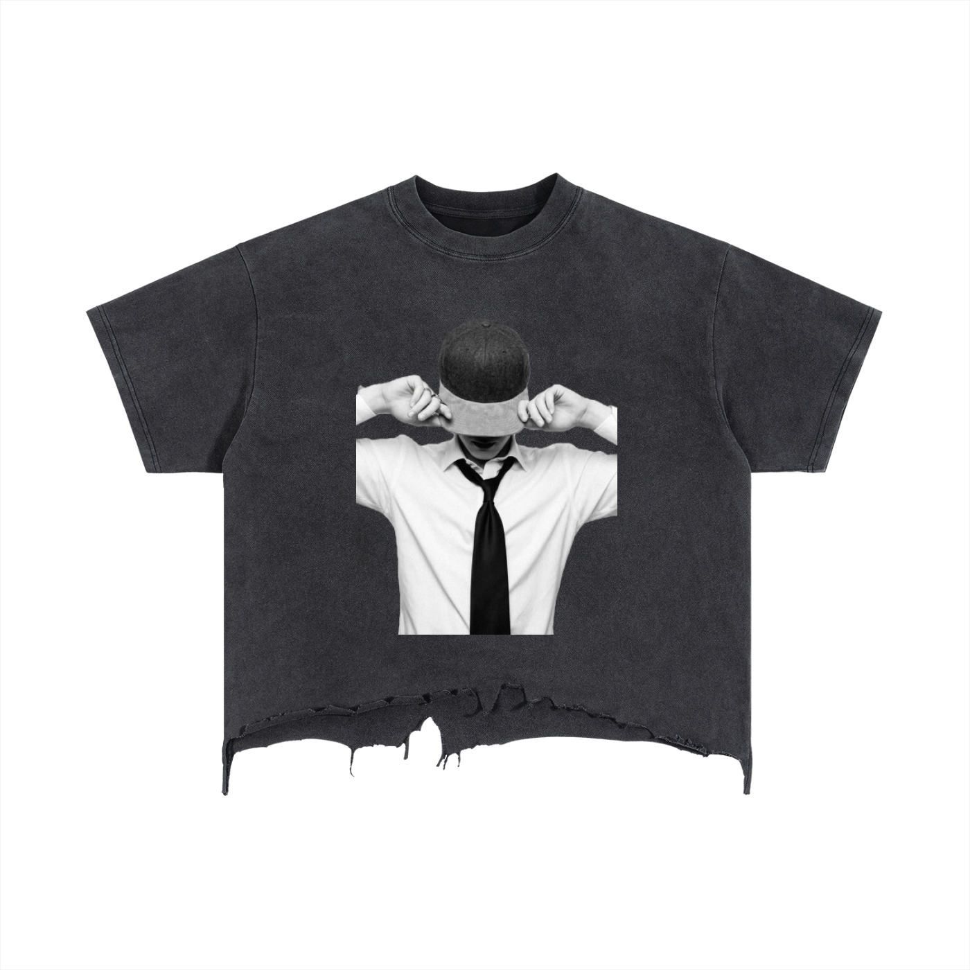 BTS ARIRANG S/S Distressed Hem T-Shirt (BTS)