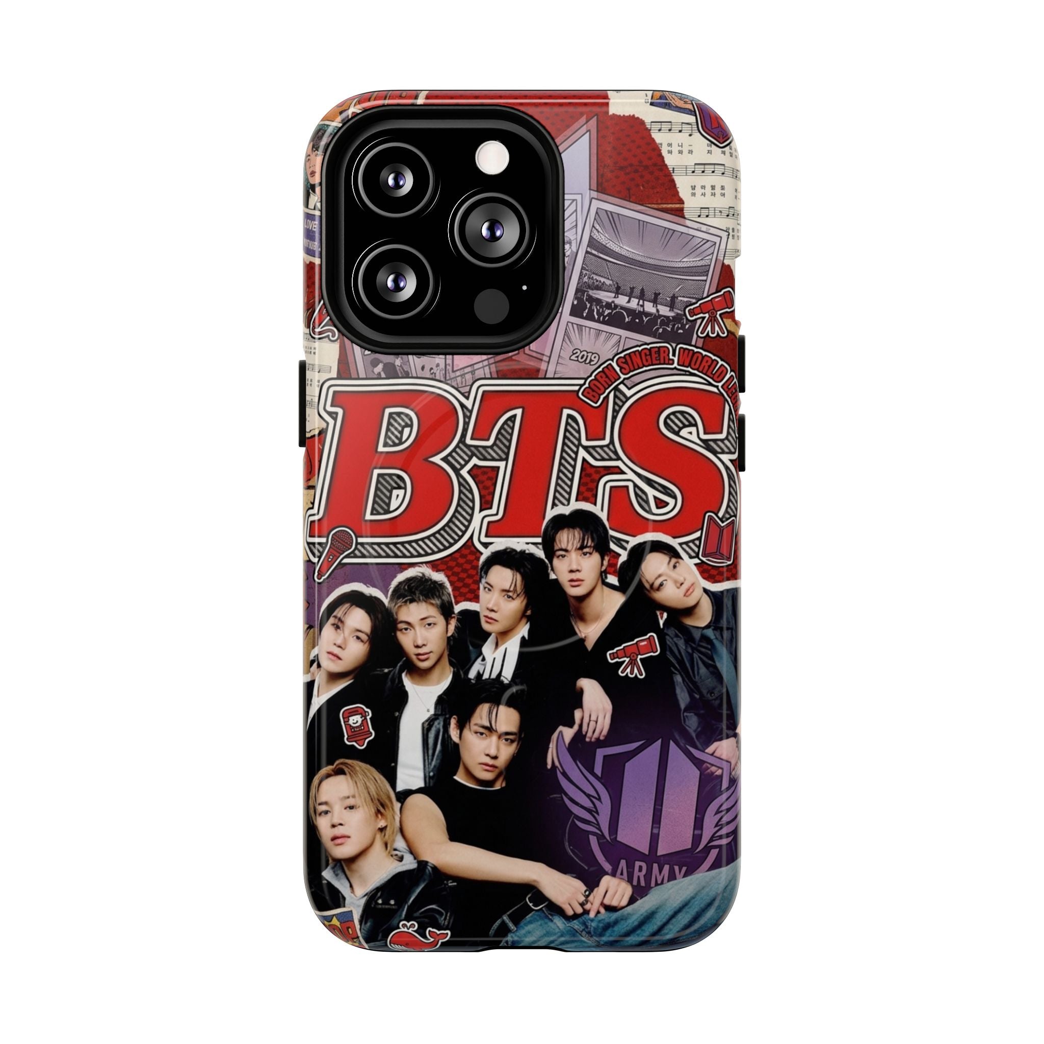 BTS Rolling Stone IPhone Tough Magnetic Cases