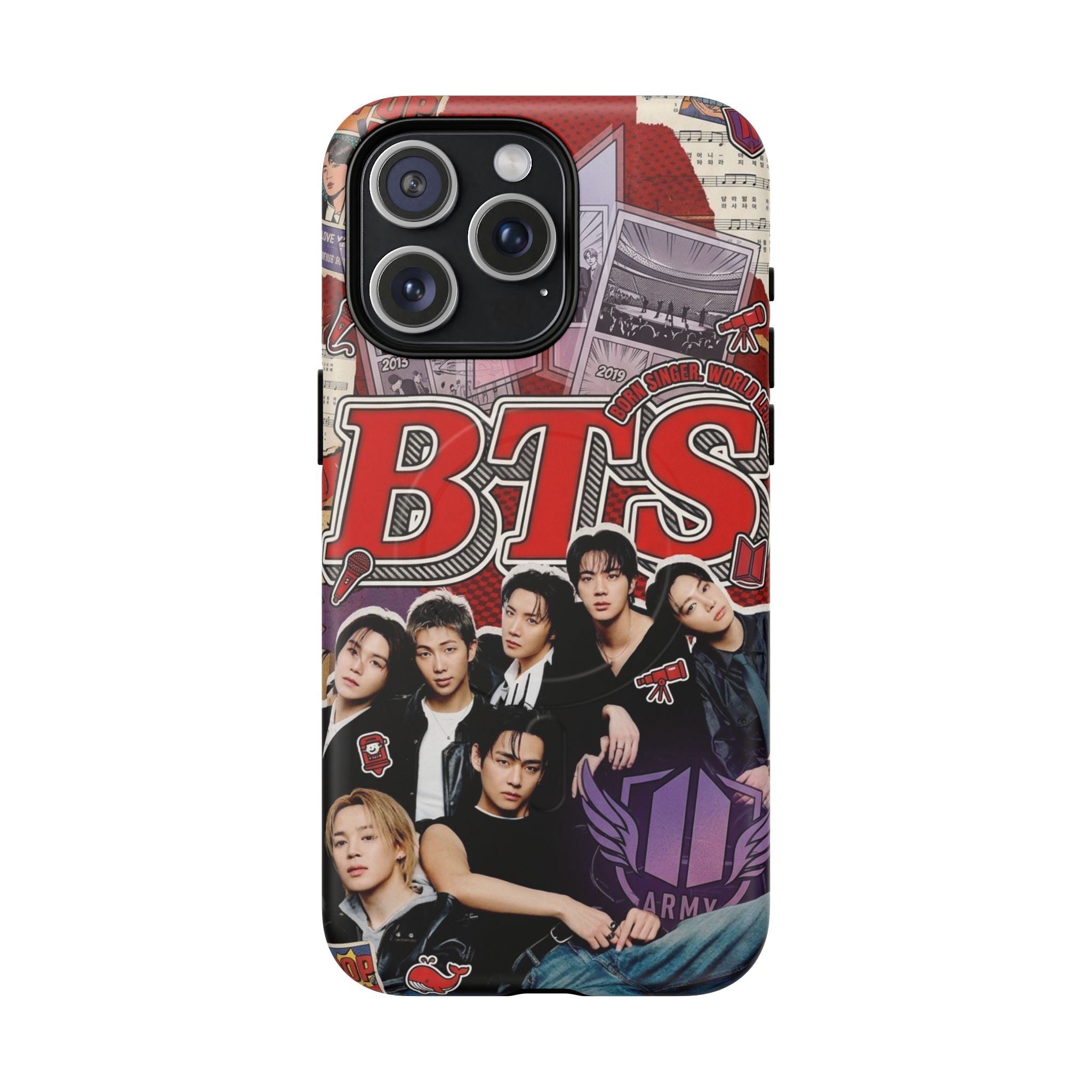 BTS Rolling Stone IPhone Tough Magnetic Cases