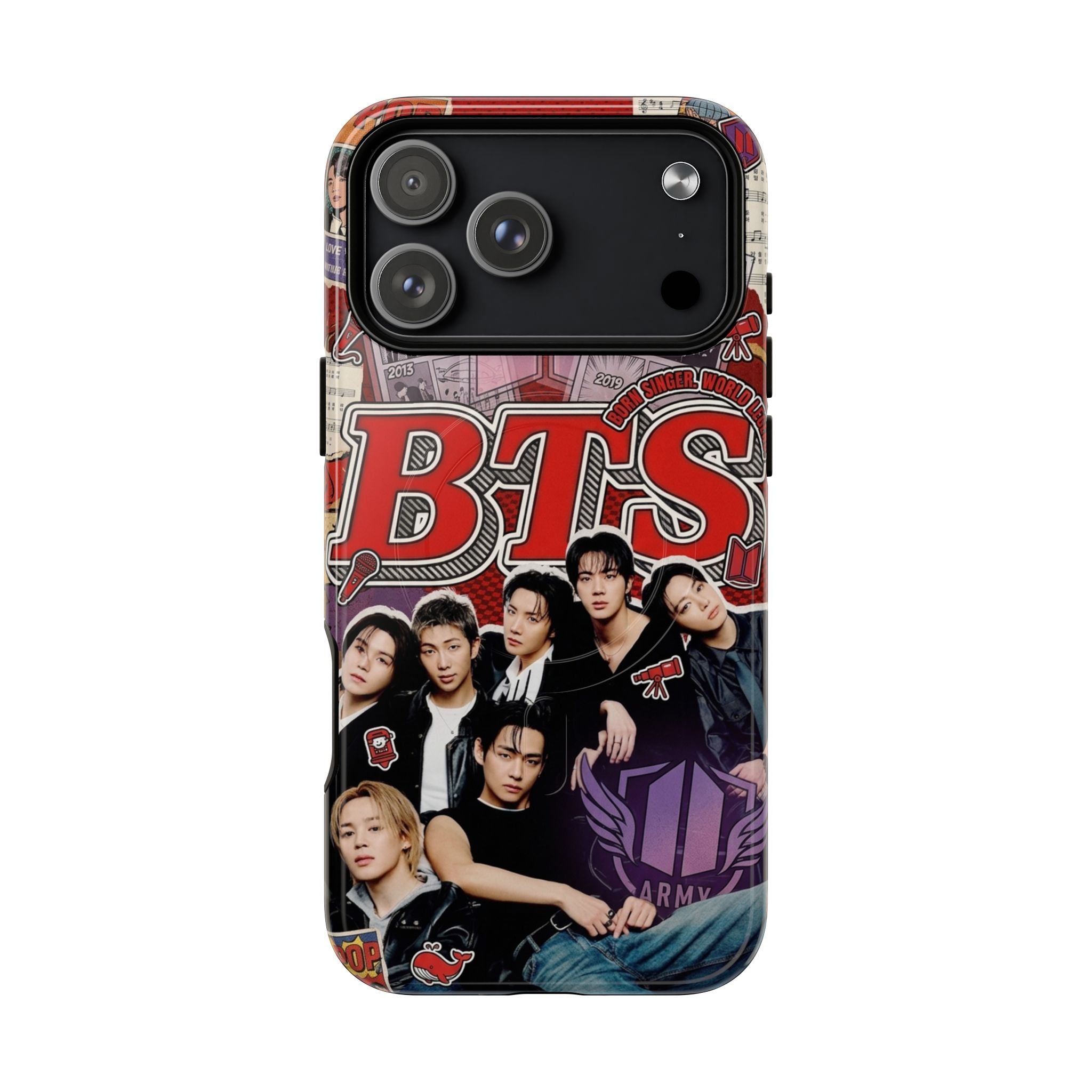 BTS Rolling Stone IPhone Tough Magnetic Cases