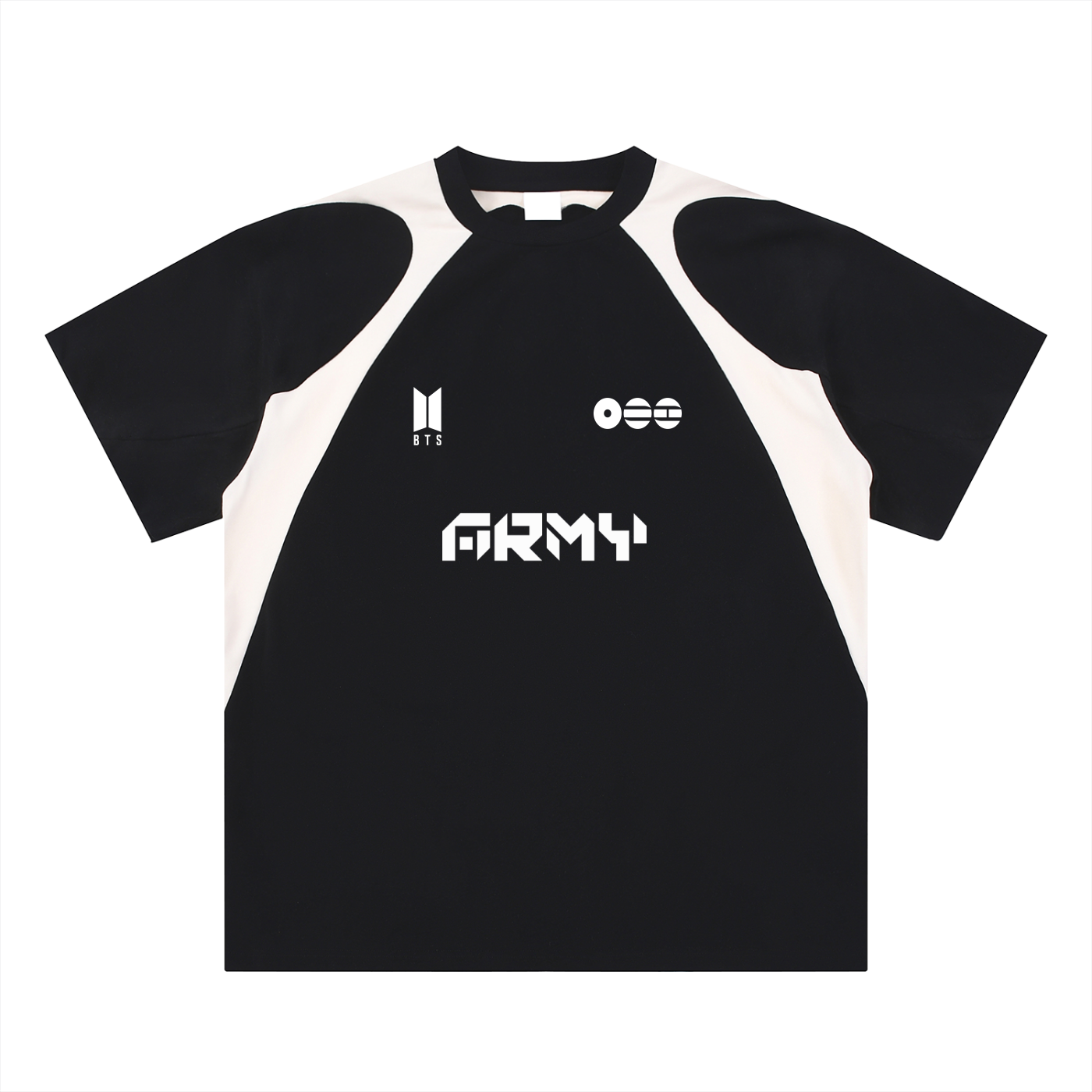ARMY Contrast Panel T-Shirt
