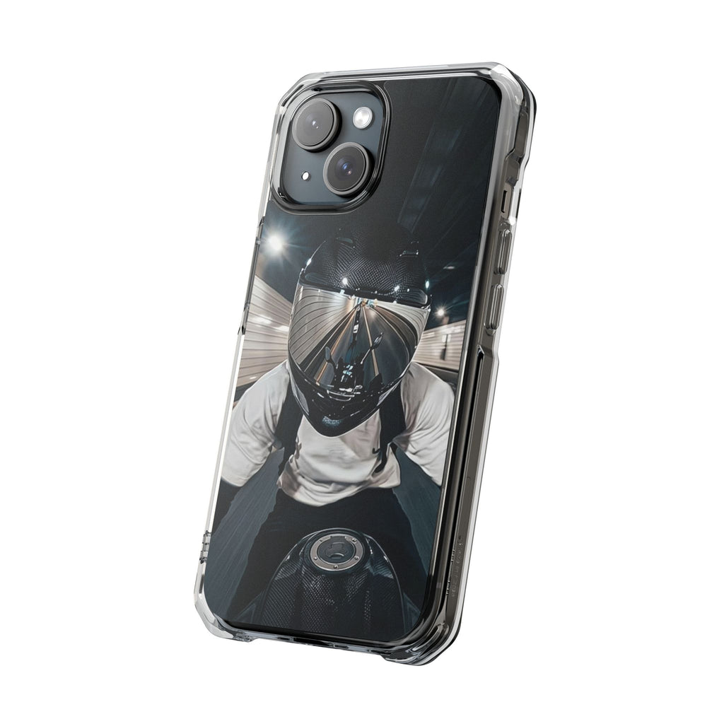 BTS Hooligan Biker (Jungkook) iPhone Clear Magnetic Phone Case