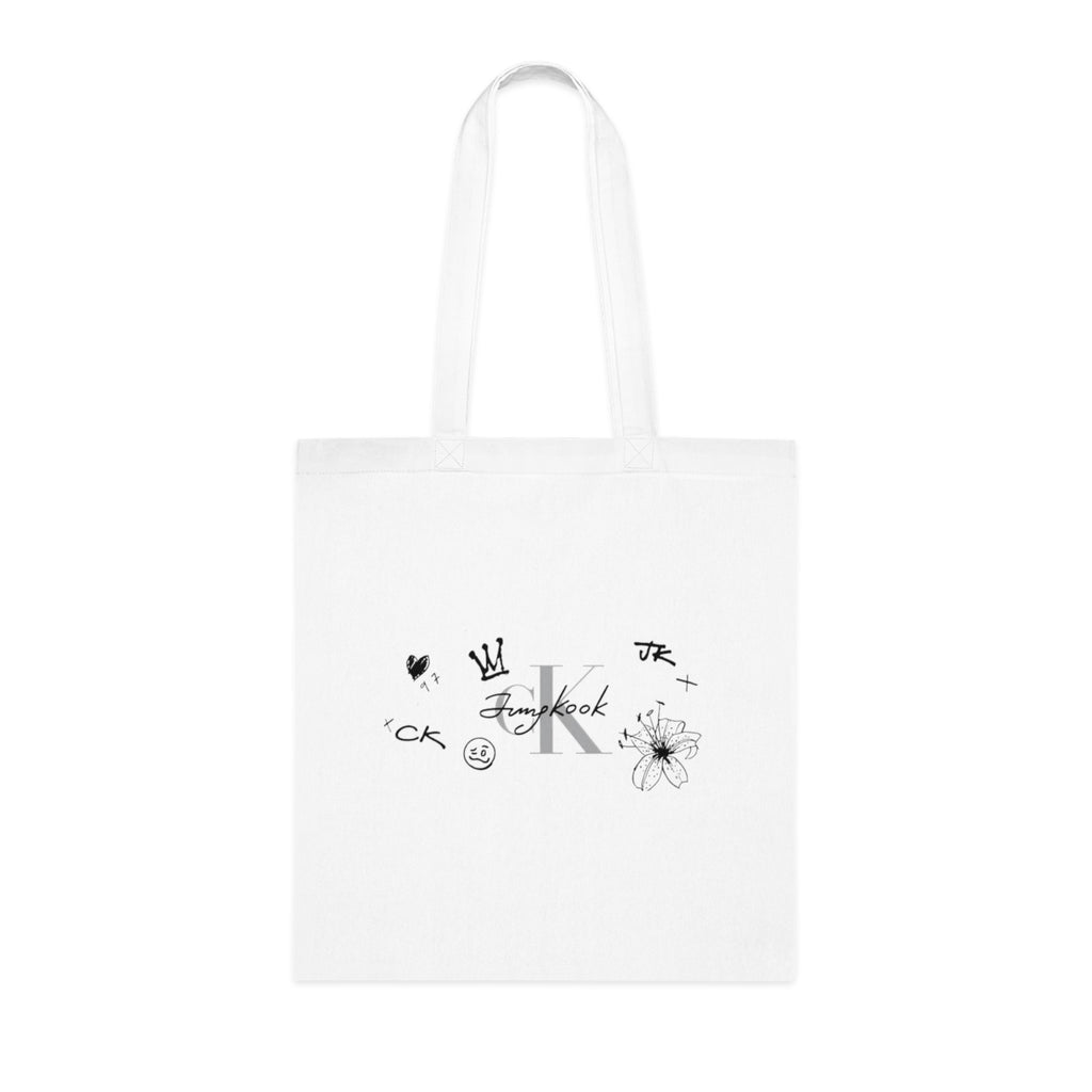 Jungkook and Calvin Klein Tote bag (White)