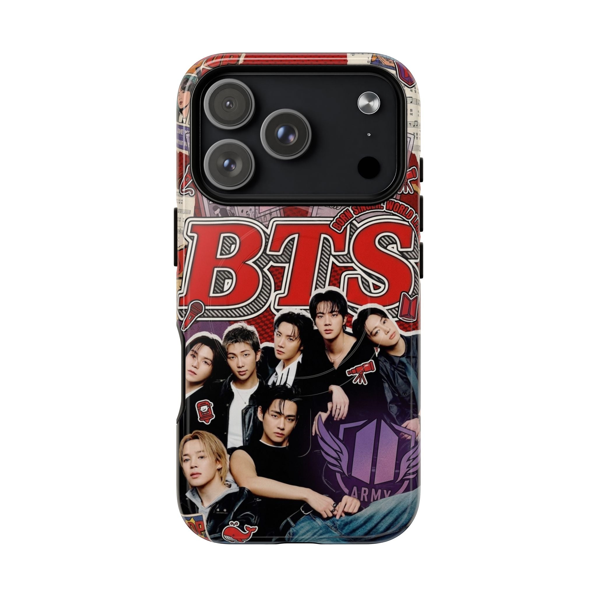 BTS Rolling Stone IPhone Tough Magnetic Cases