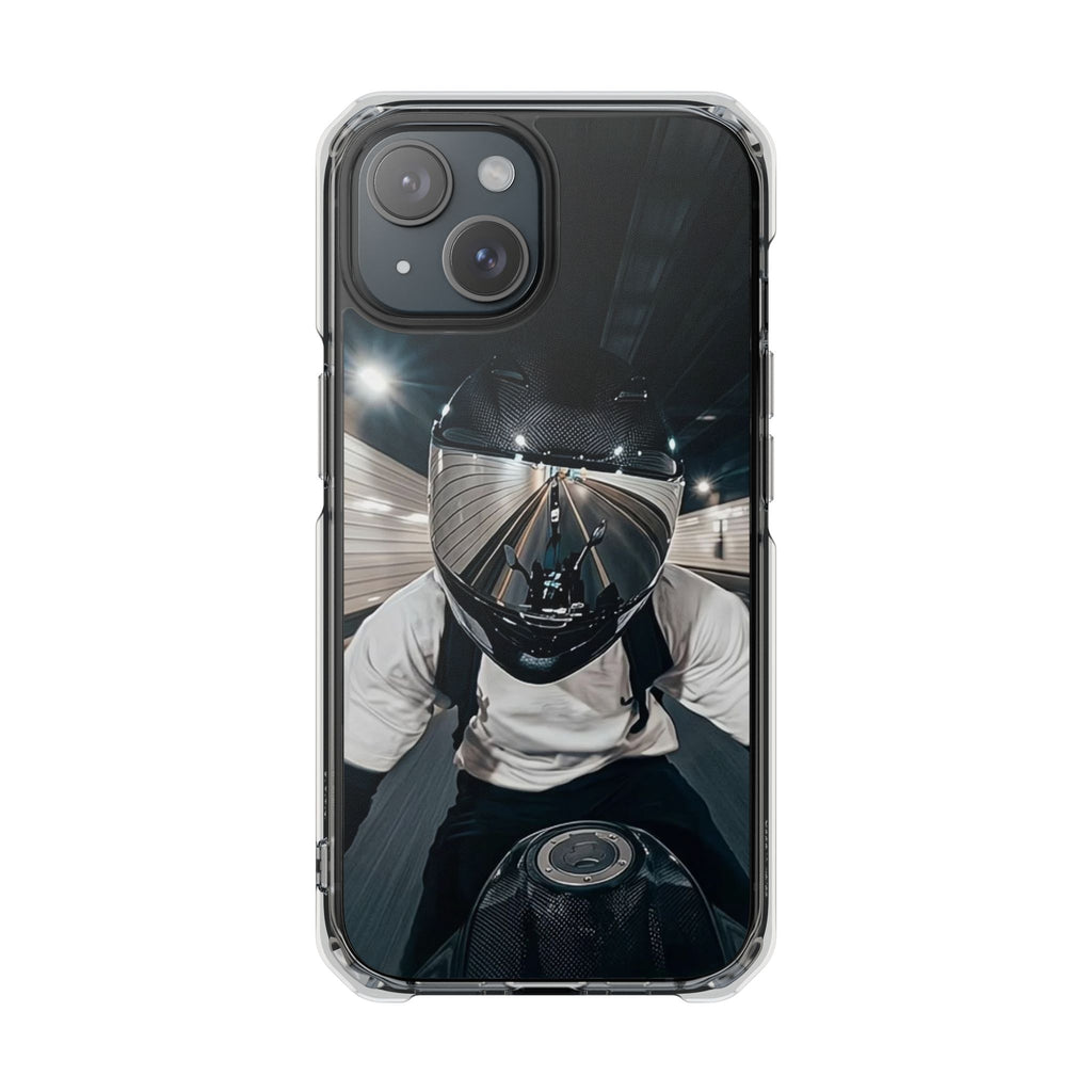 BTS Hooligan Biker (Jungkook) iPhone Clear Magnetic Phone Case